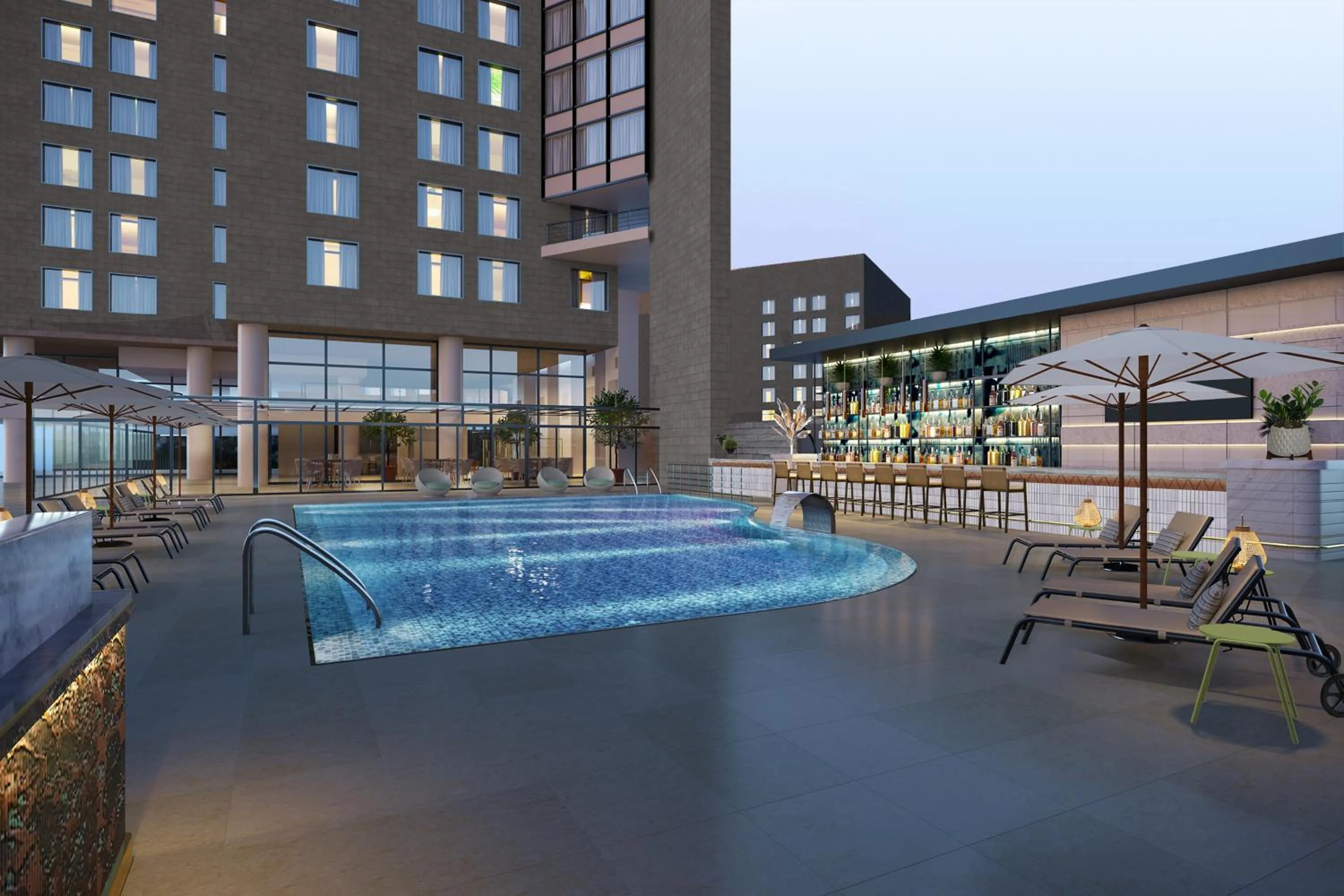 Restaurant/places to eat in Signia by Hilton