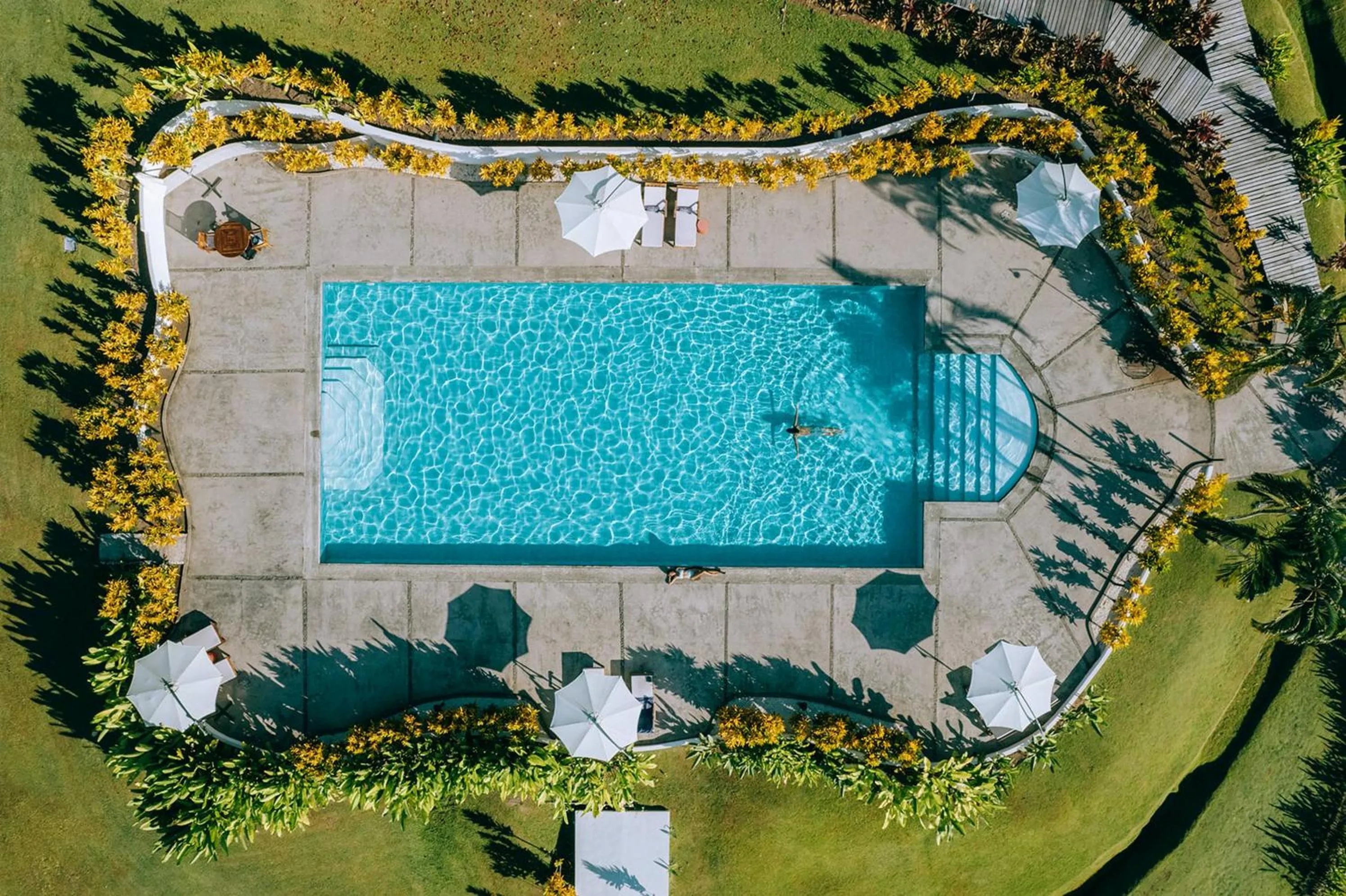 Swimming pool in Kunken Boutique Hotel