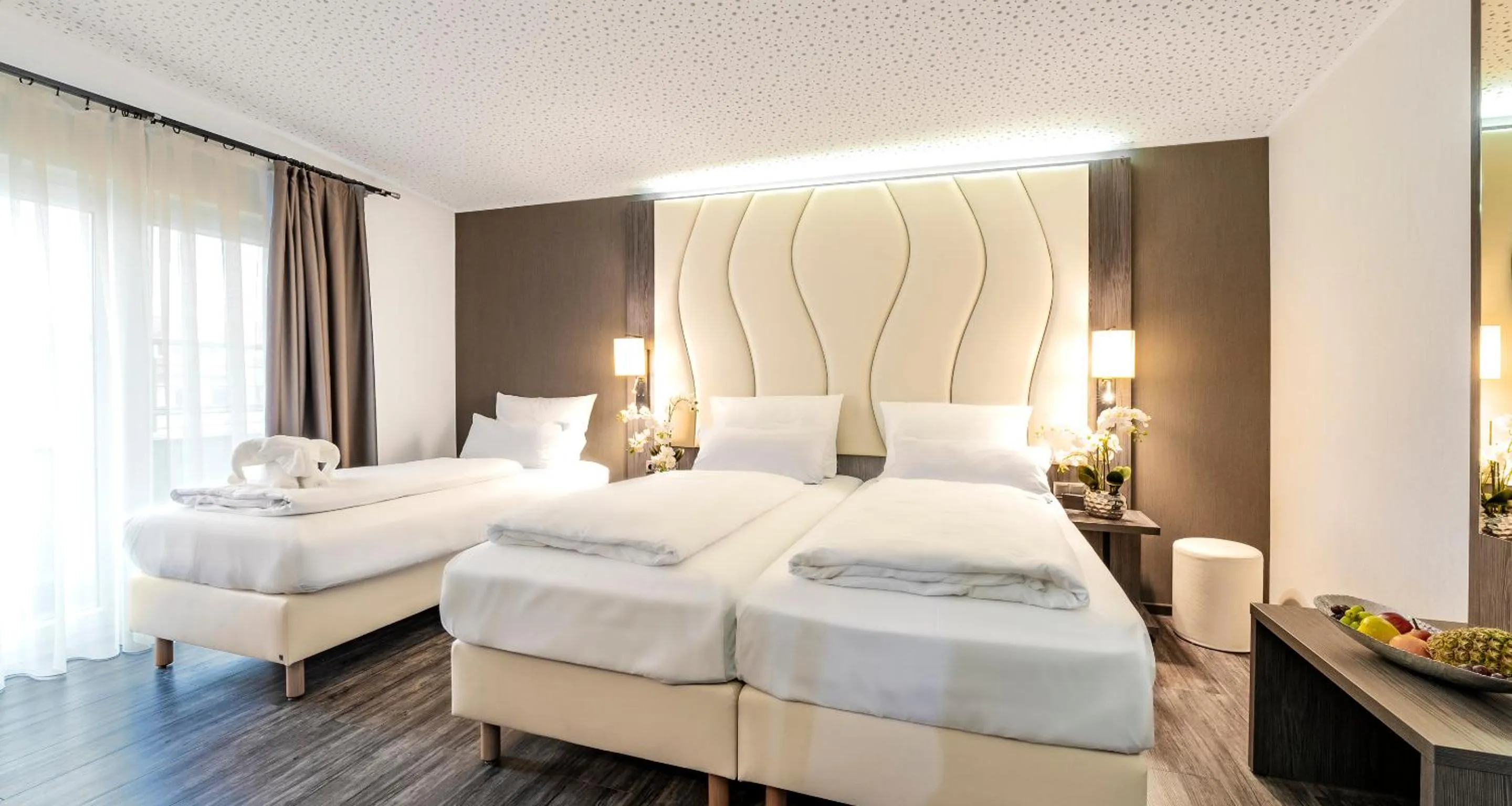 Bed in PLAZA INN Heilbronn