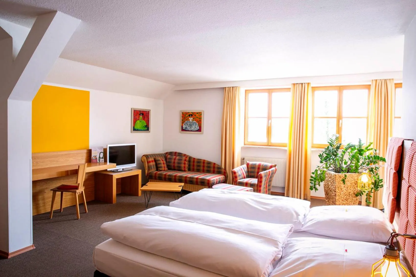 Photo of the whole room, Bed in Hotel Gut Schwaige