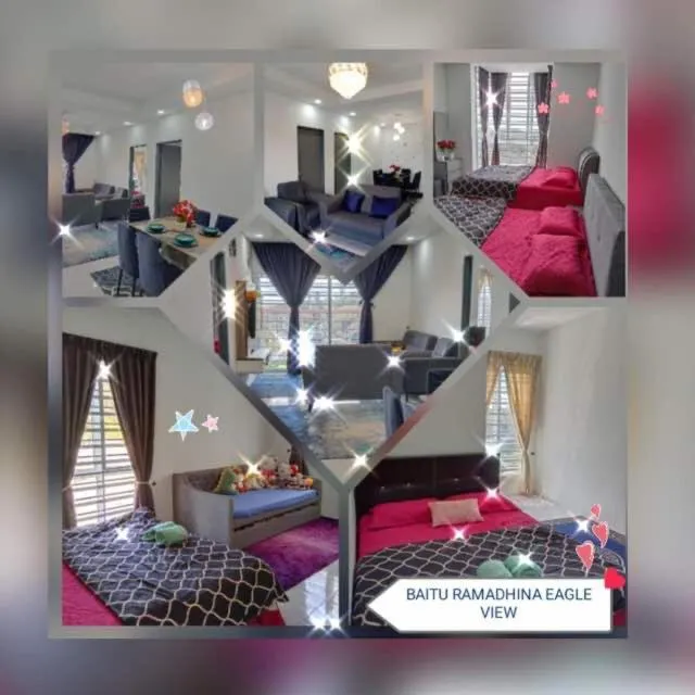 Three-Bedroom Apartment in Ramadhina Eagle Eye View Home2stay Emerald Avenue