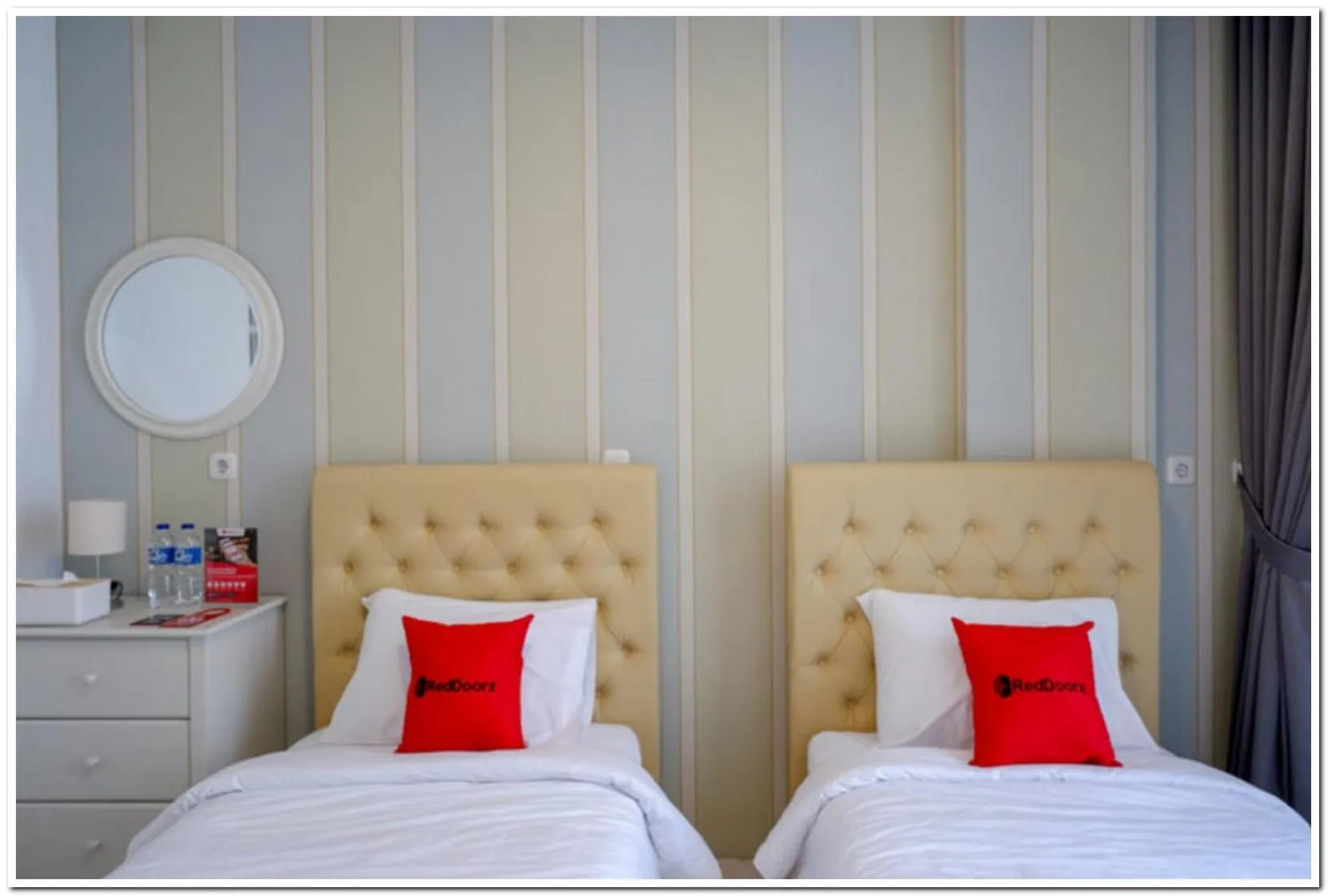 Bed in RedDoorz Plus @ Madukoro Raya Semarang