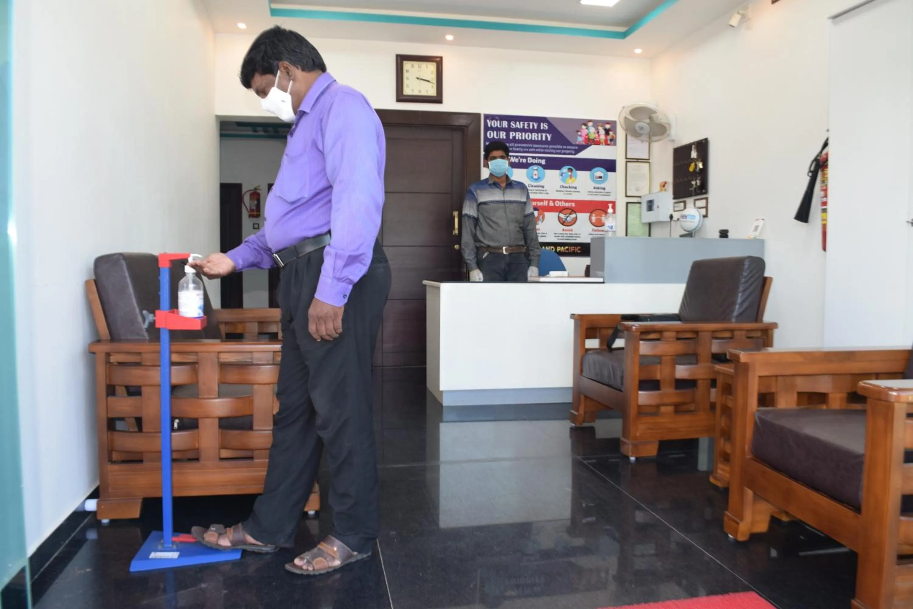 Staff in Grand Pacific