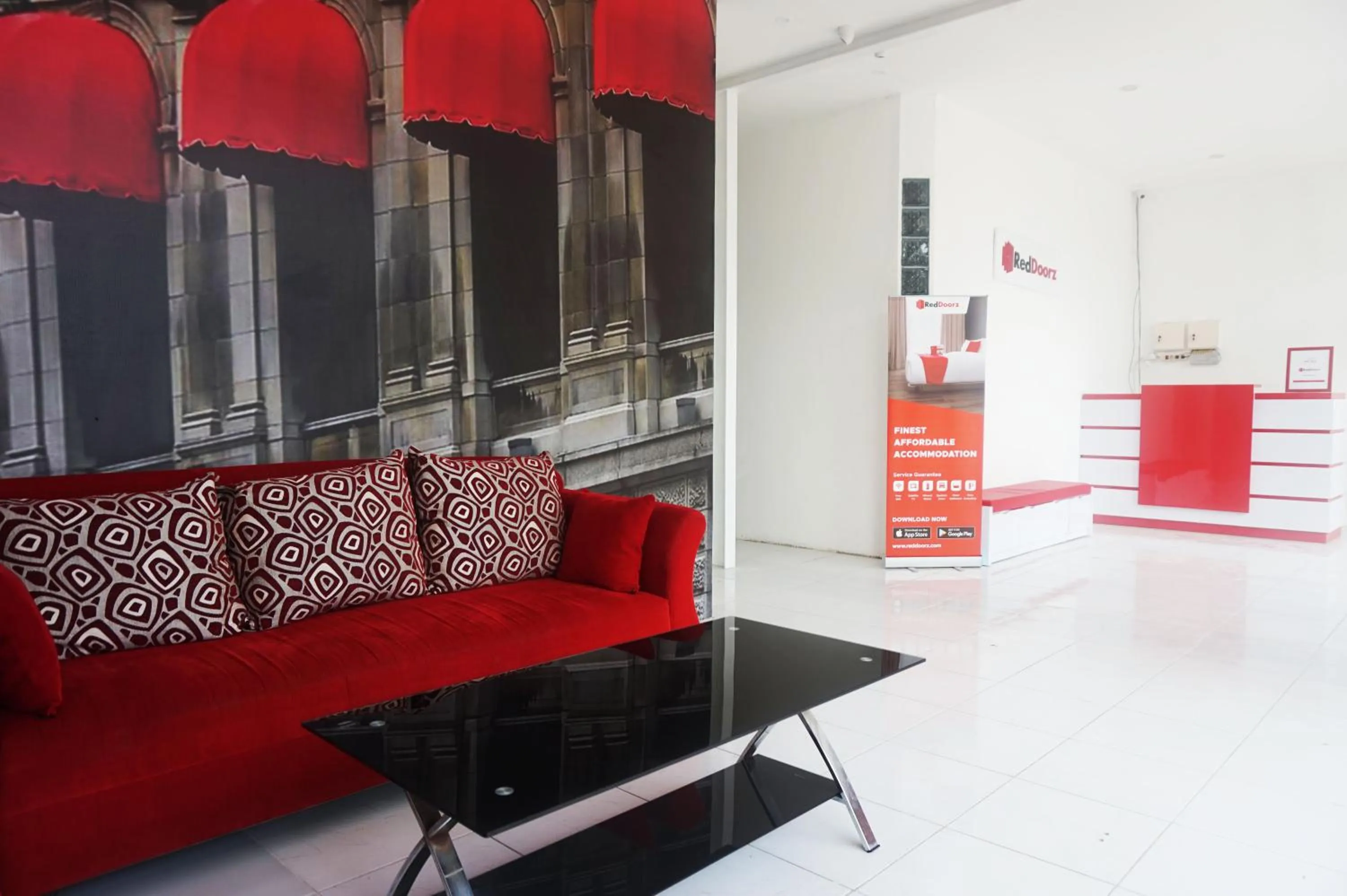 Lobby or reception in RedDoorz @ Jalan Tanjung Blitar