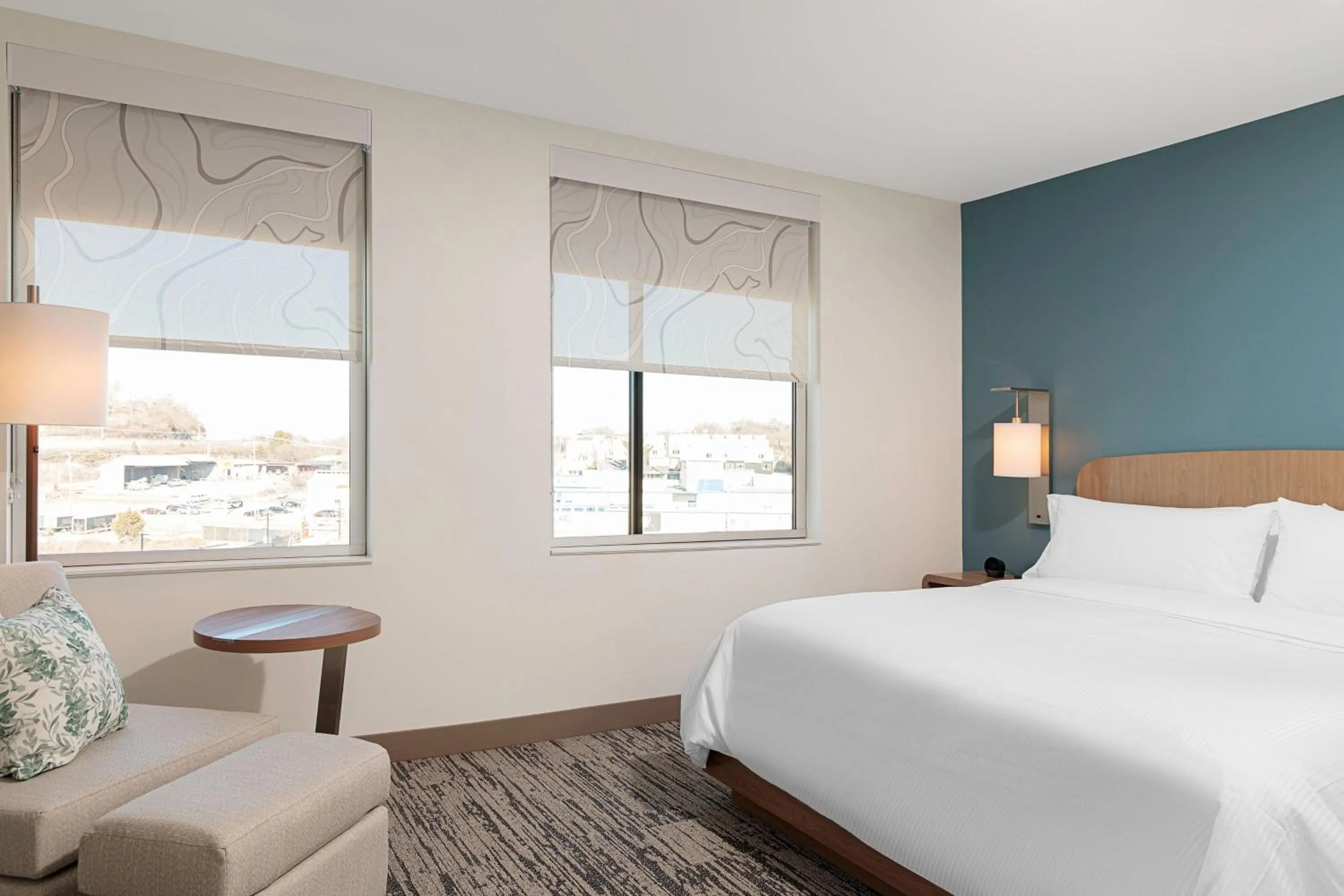 Bedroom, Bed in Element Nashville Vanderbilt West End