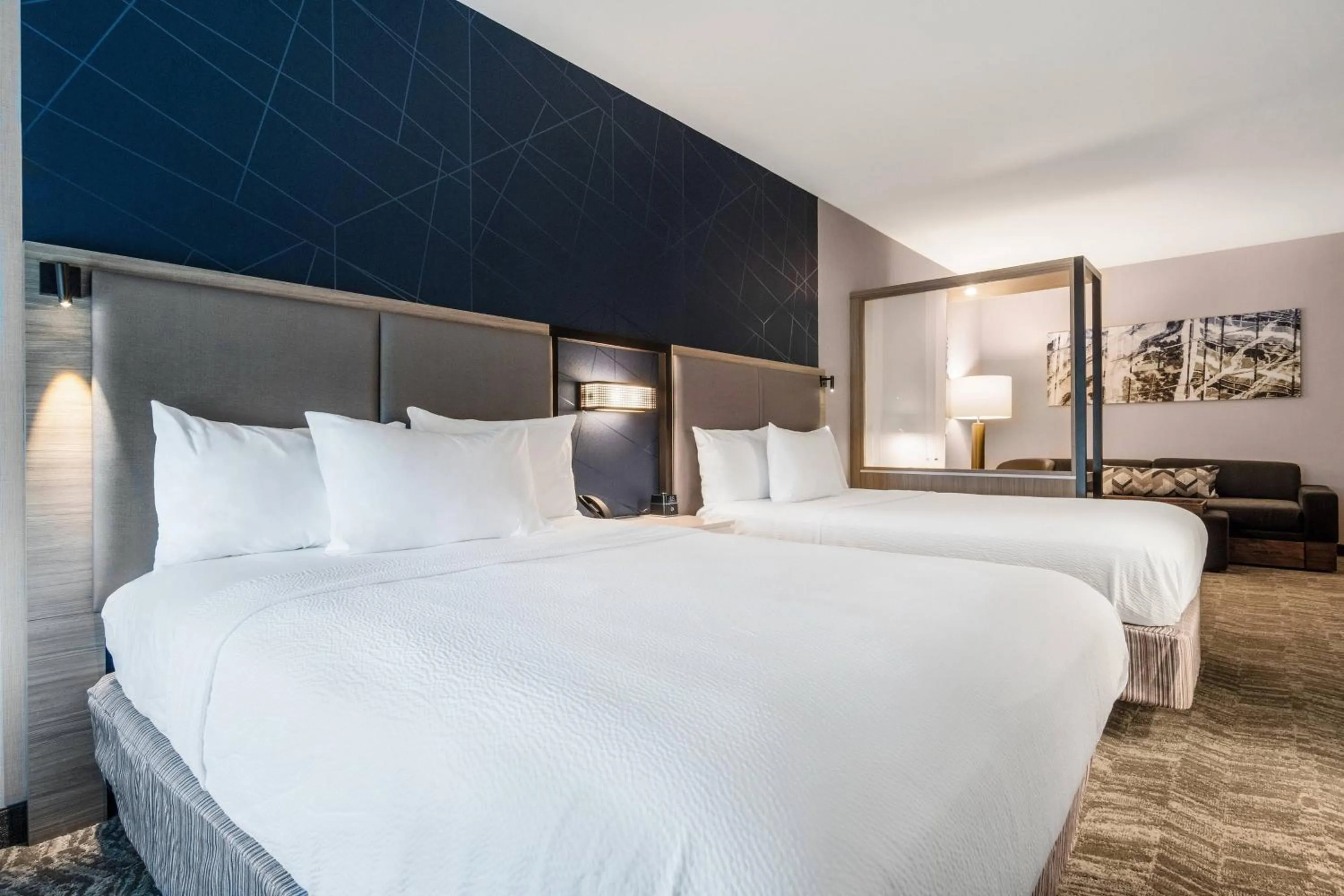 Photo of the whole room, Bed in SpringHill Suites By Marriott Charleston Airport & Convention Center