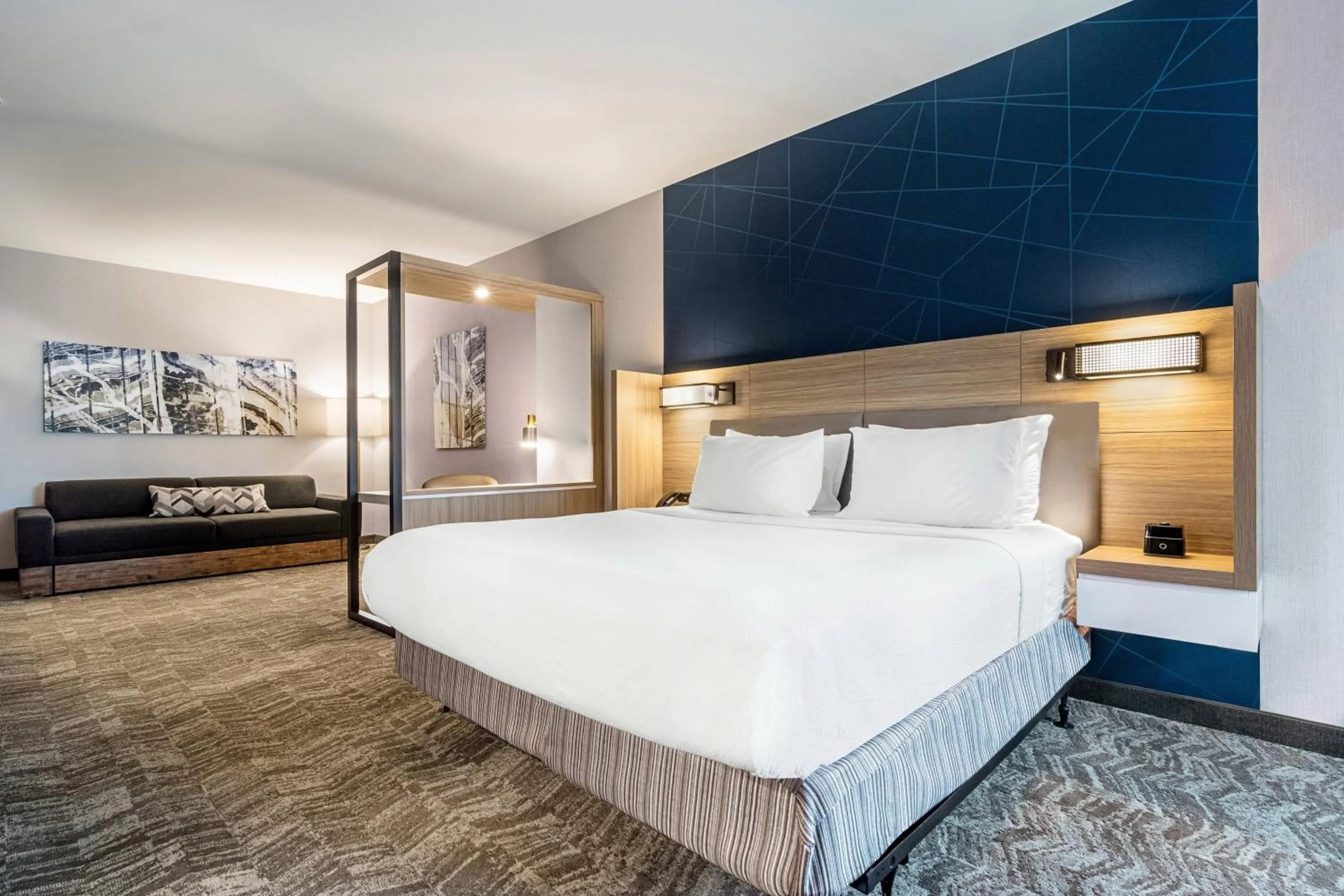 Photo of the whole room, Bed in SpringHill Suites By Marriott Charleston Airport & Convention Center