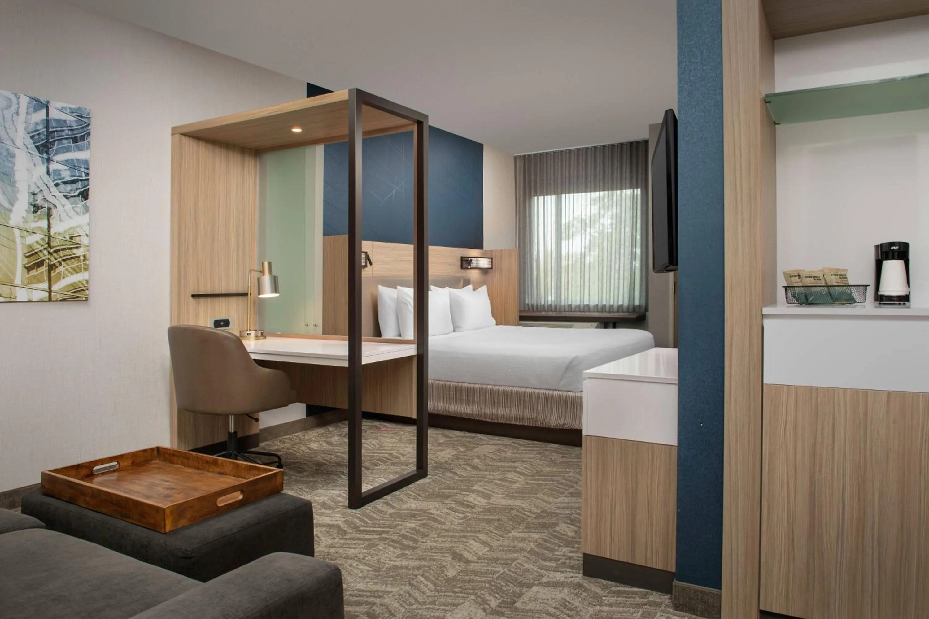 Bedroom, Bed in SpringHill Suites By Marriott Charleston Airport & Convention Center