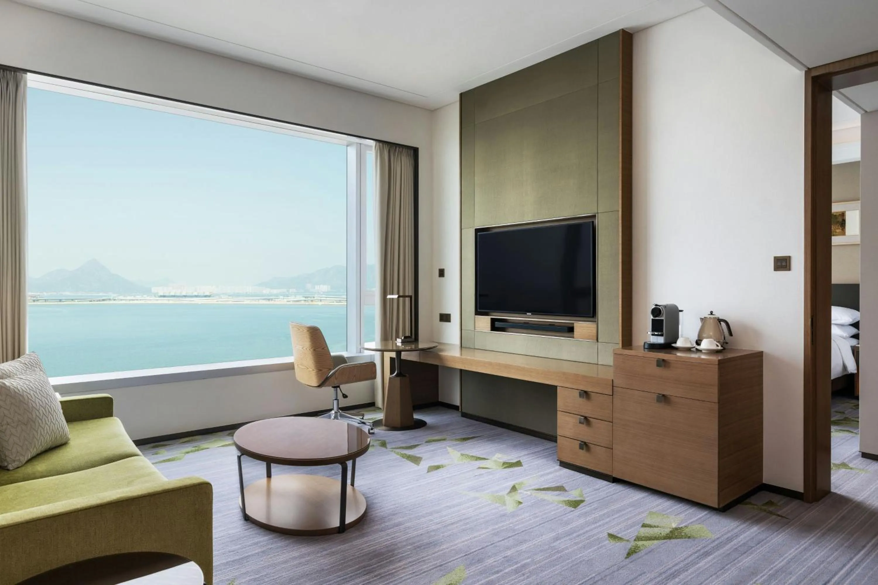 Living room in Sheraton Hong Kong Tung Chung Hotel