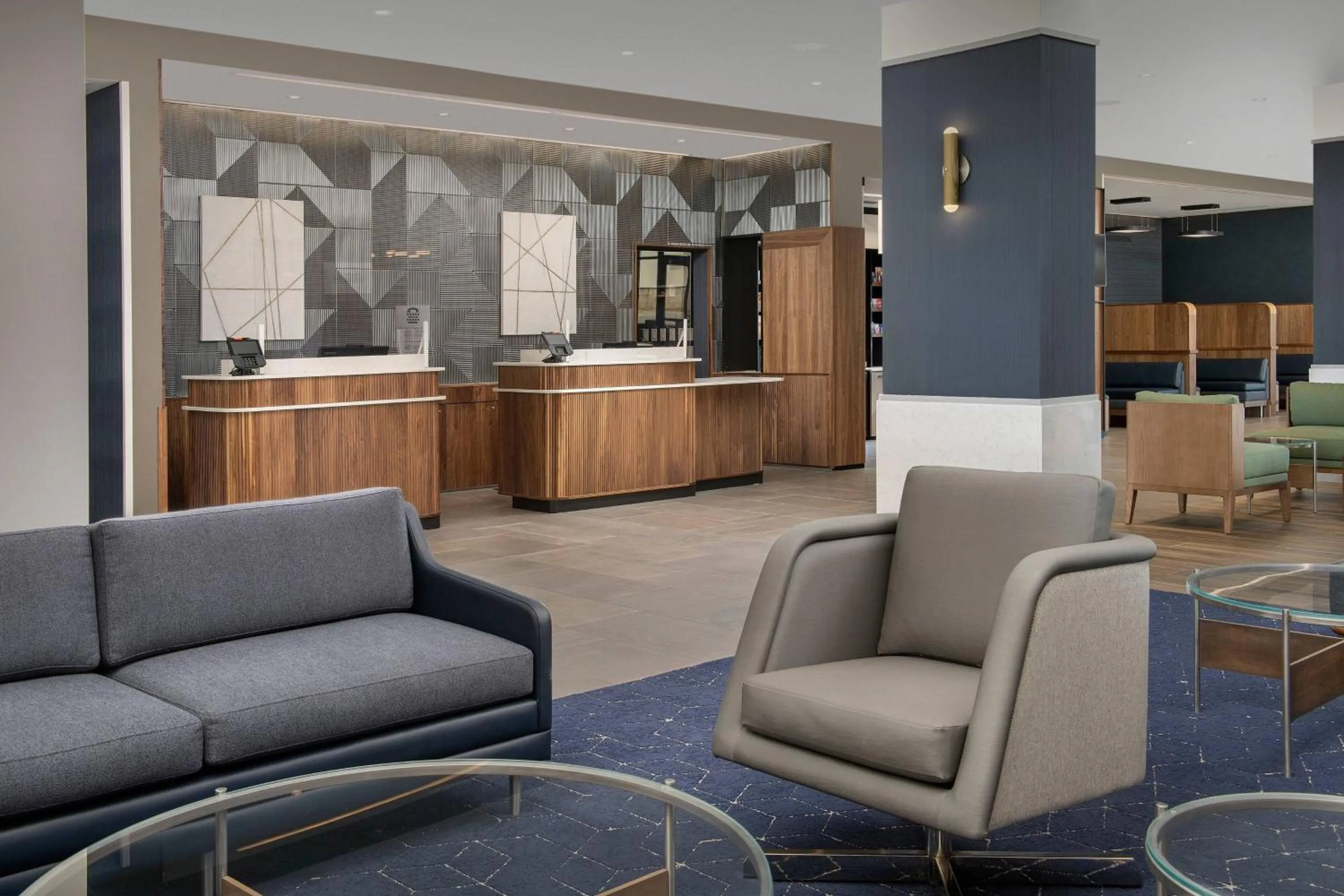 Lobby or reception in Courtyard by Marriott Indianapolis Plainfield