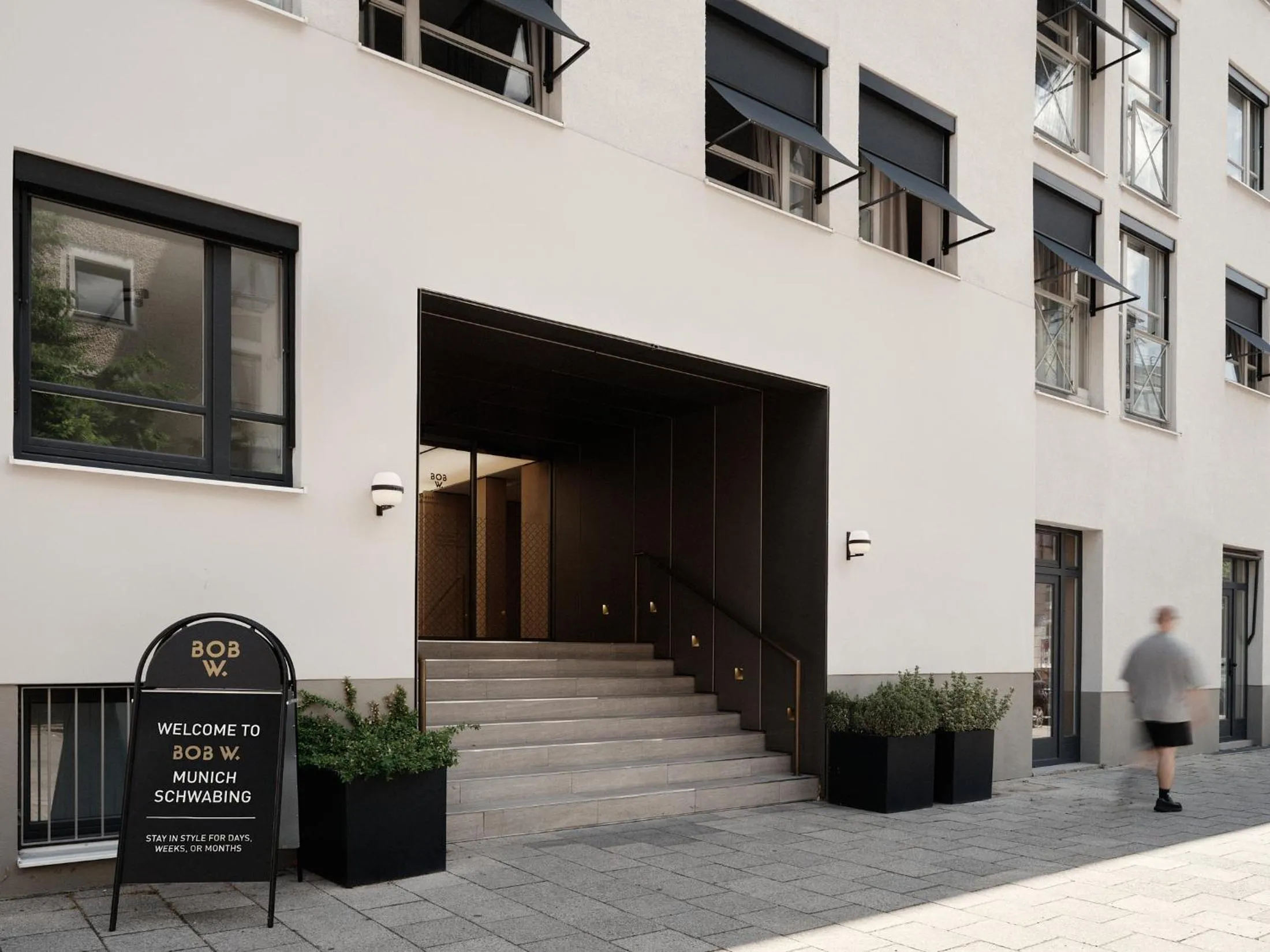 Property building in Bob W Munich Schwabing