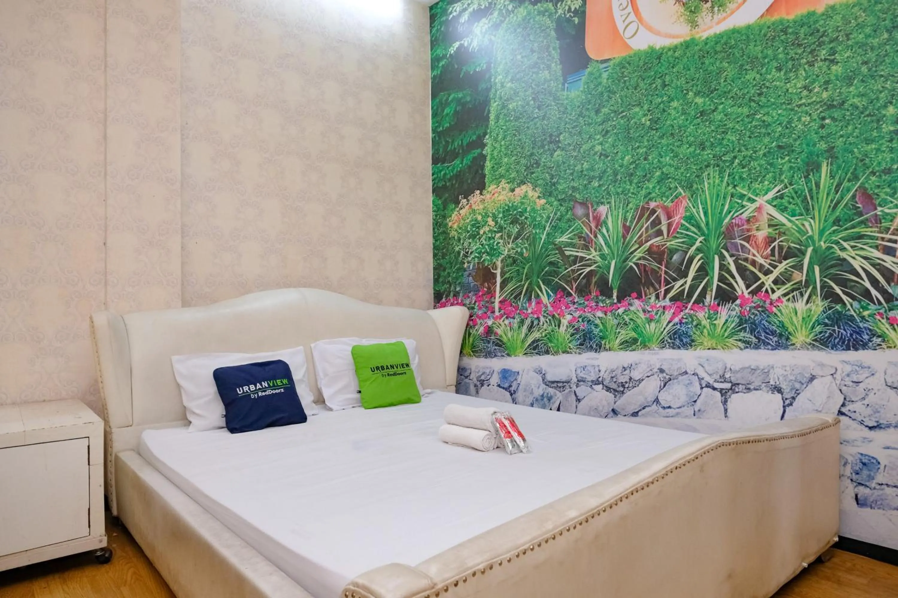 Bedroom, Bed in Urbanview Hotel Gangnam near Mall Olympic Garden