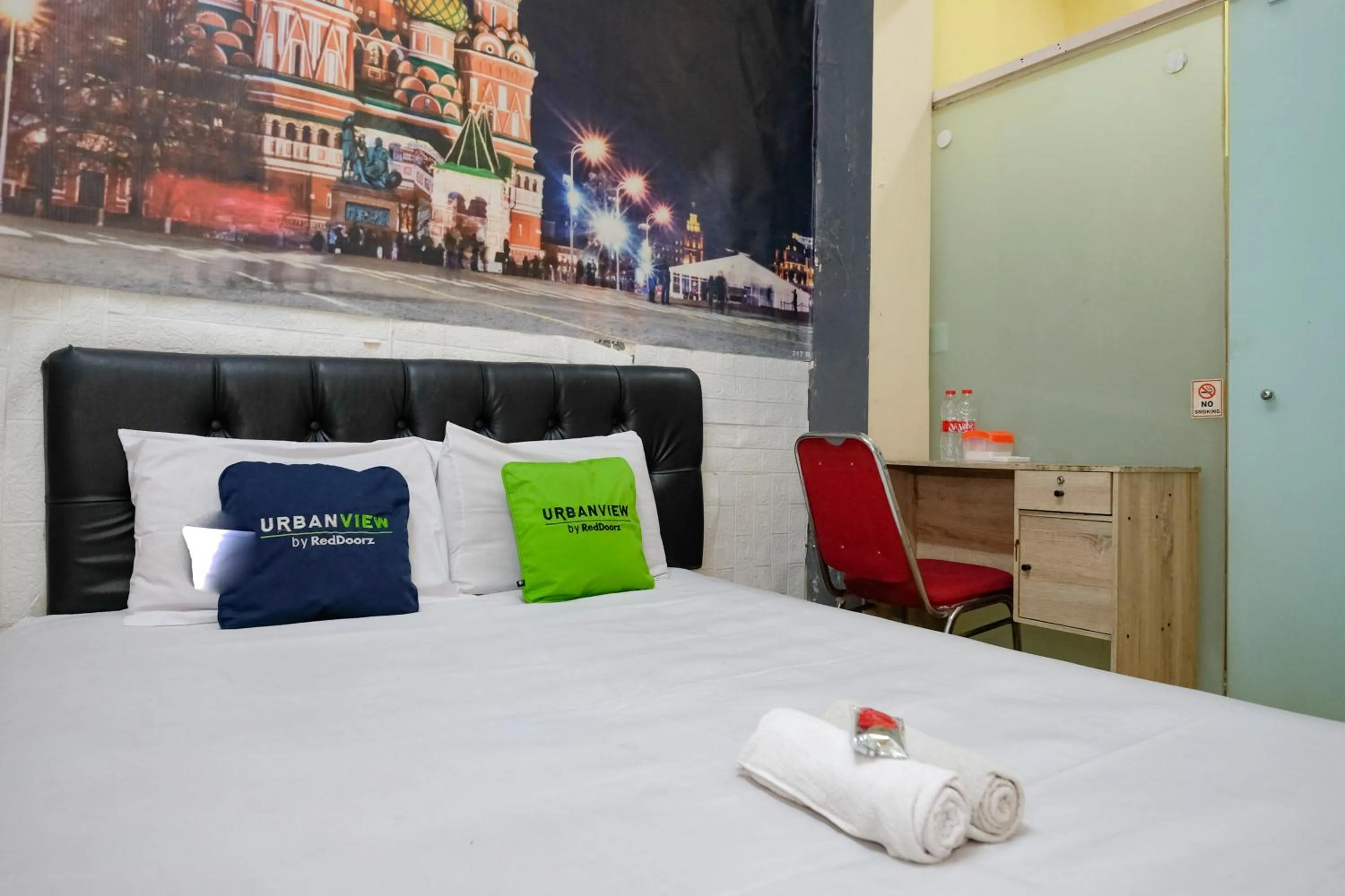 Bedroom, Bed in Urbanview Hotel Gangnam near Mall Olympic Garden