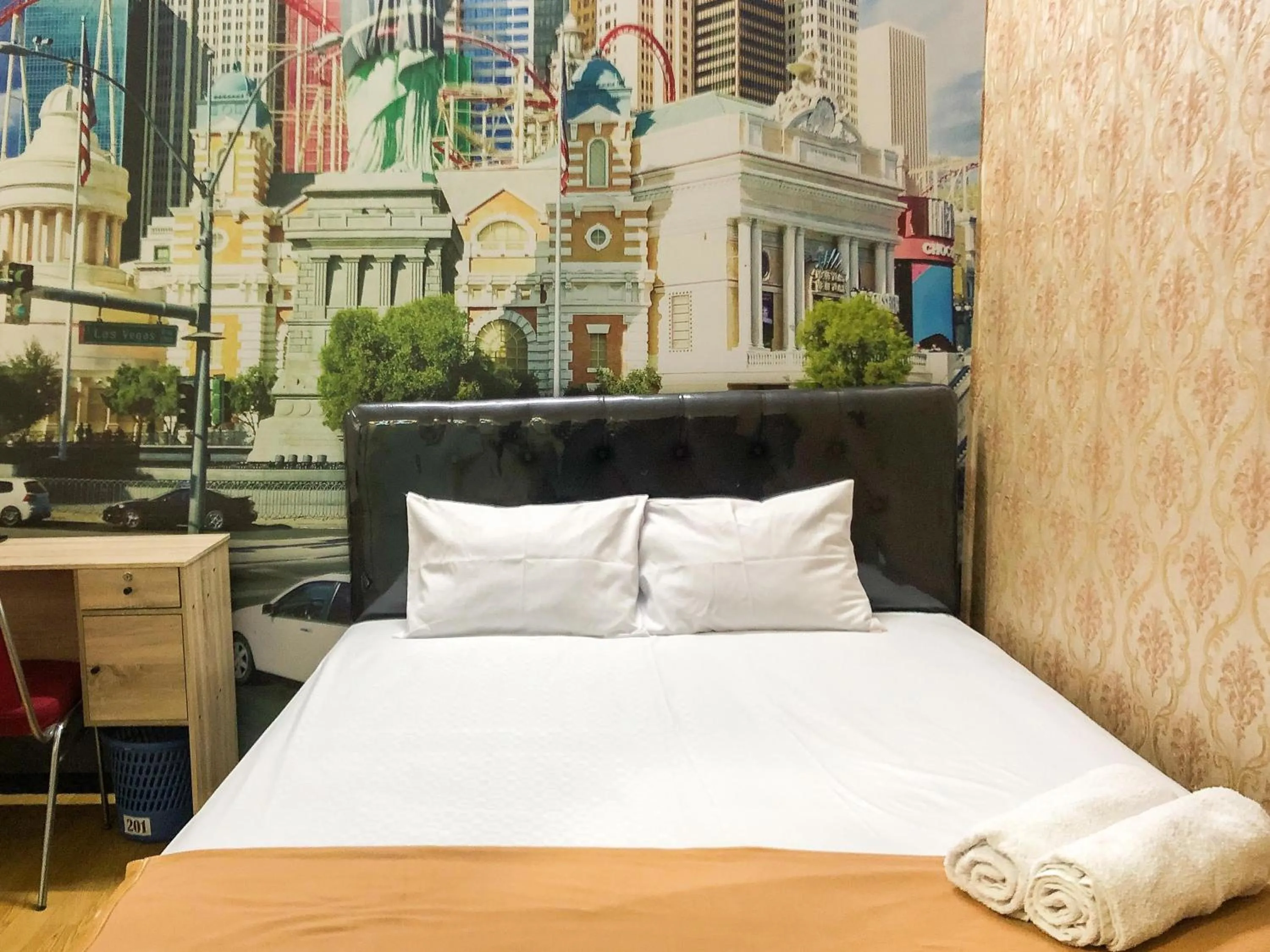 Bed in Urbanview Hotel Gangnam near Mall Olympic Garden