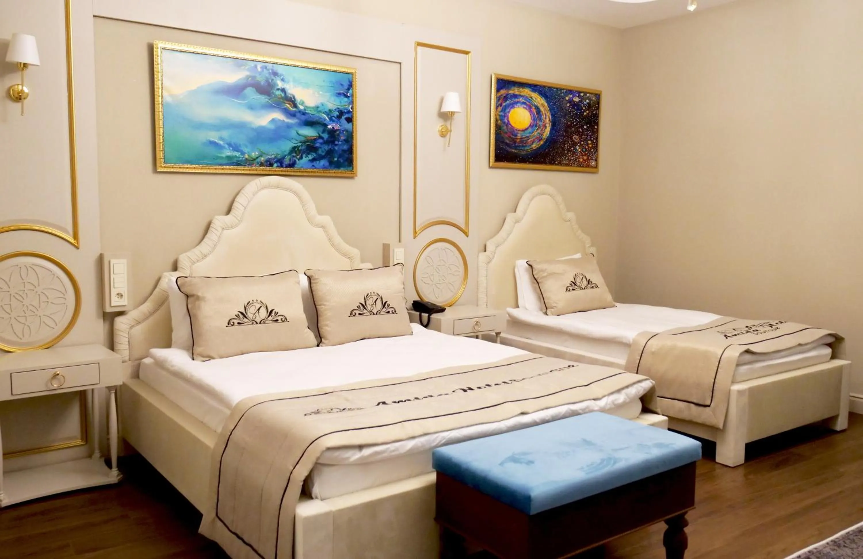 Bed in Amida Boutique Otel