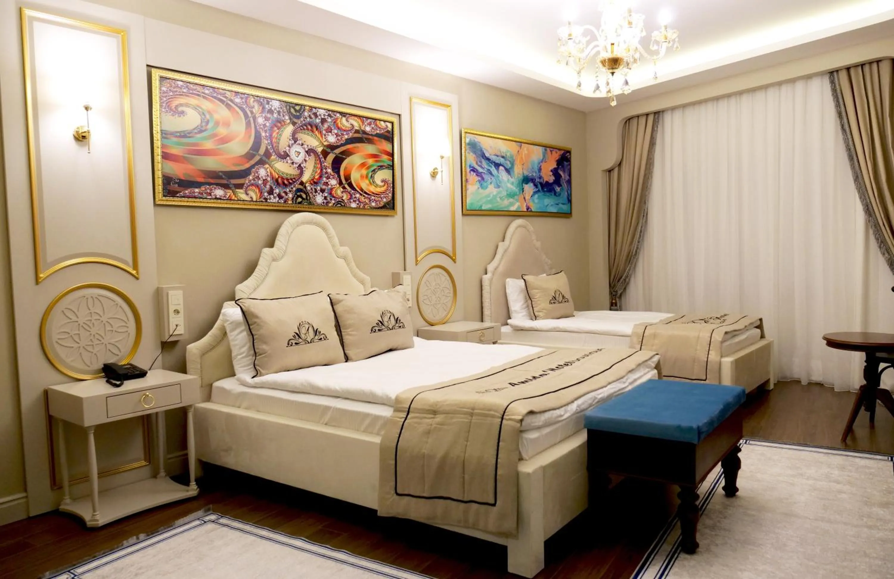 Bed in Amida Boutique Otel