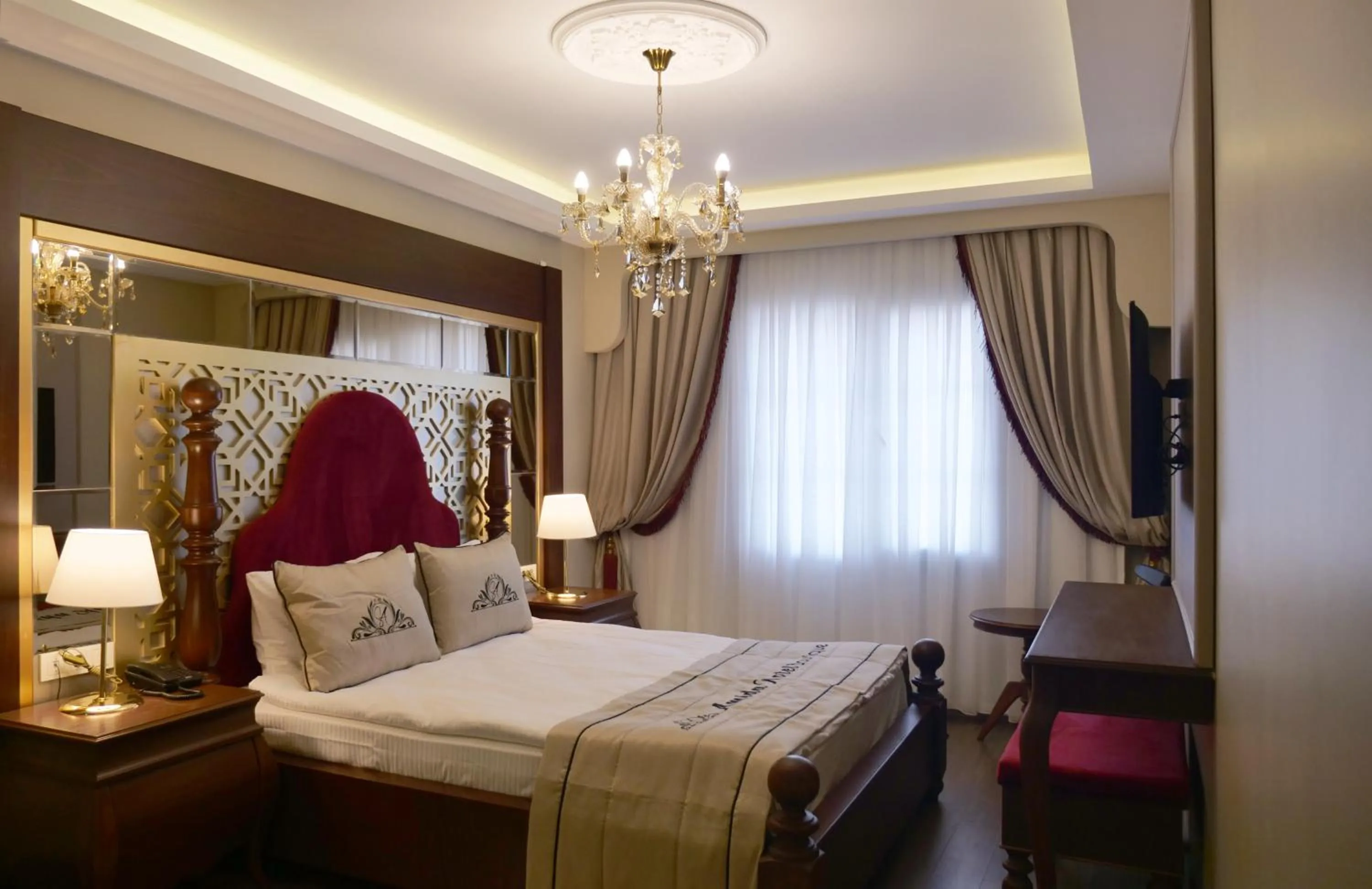 Bed in Amida Boutique Otel