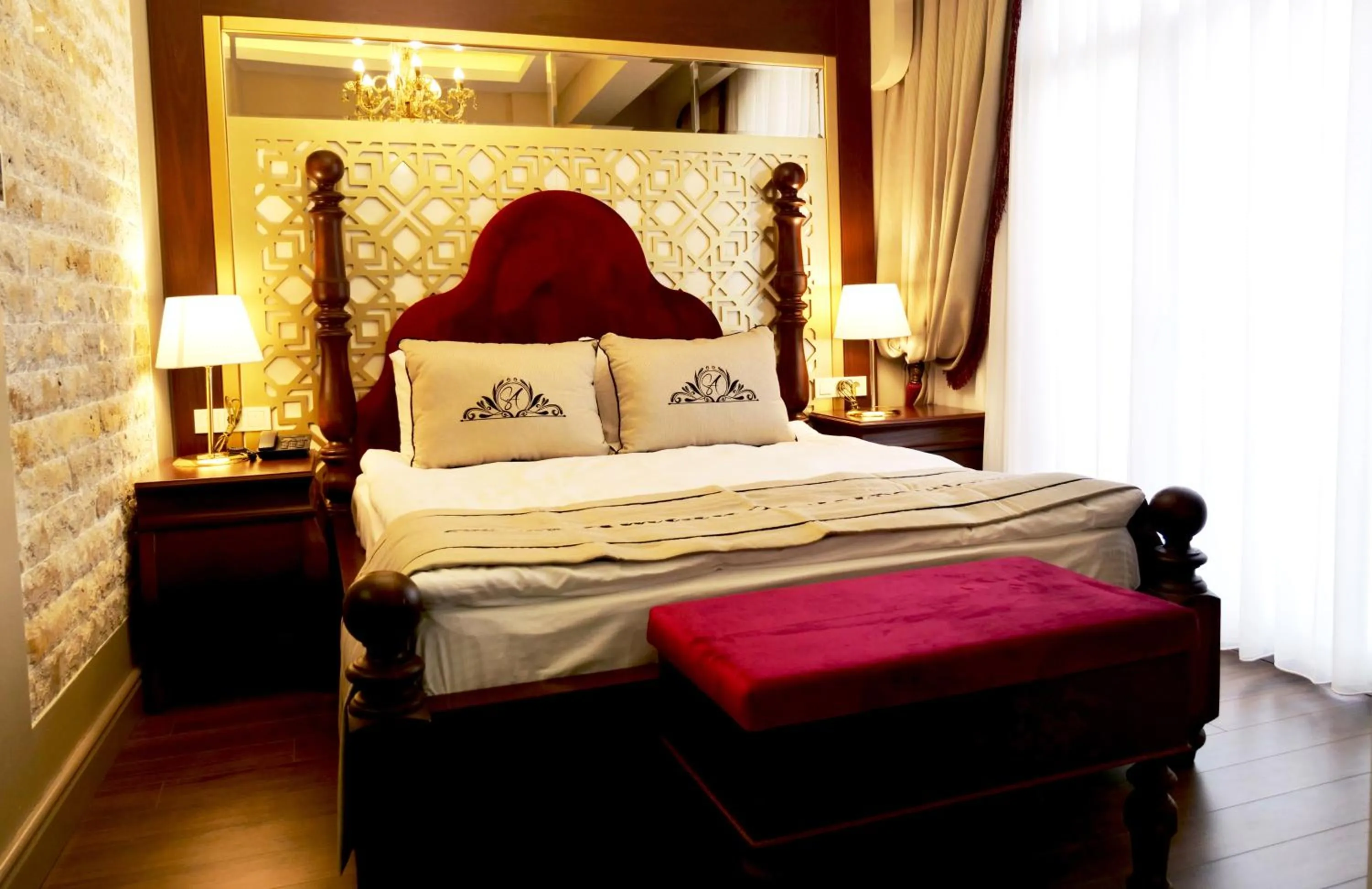 Bed in Amida Boutique Otel