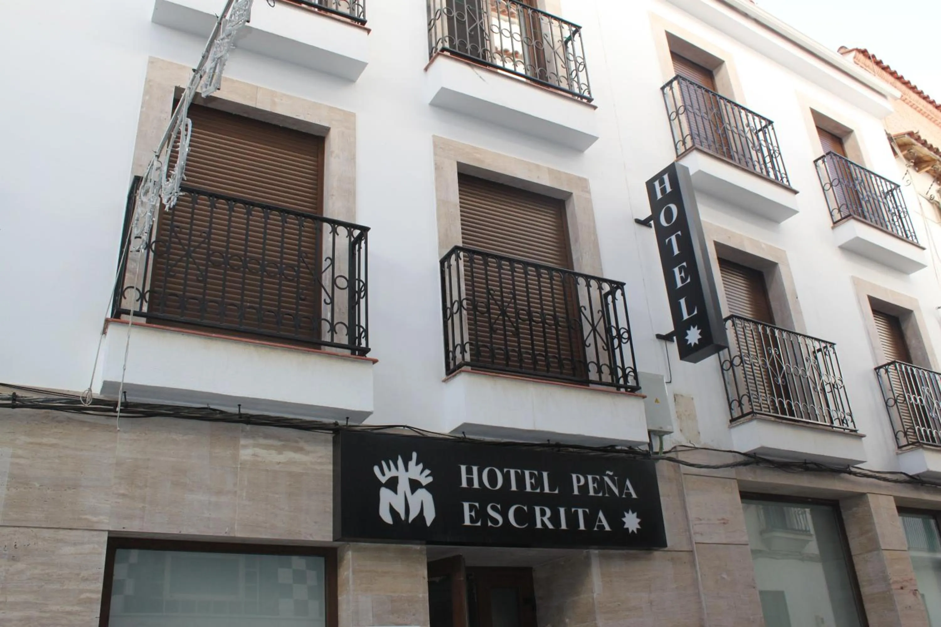 Facade/entrance in Hotel Peña Escrita