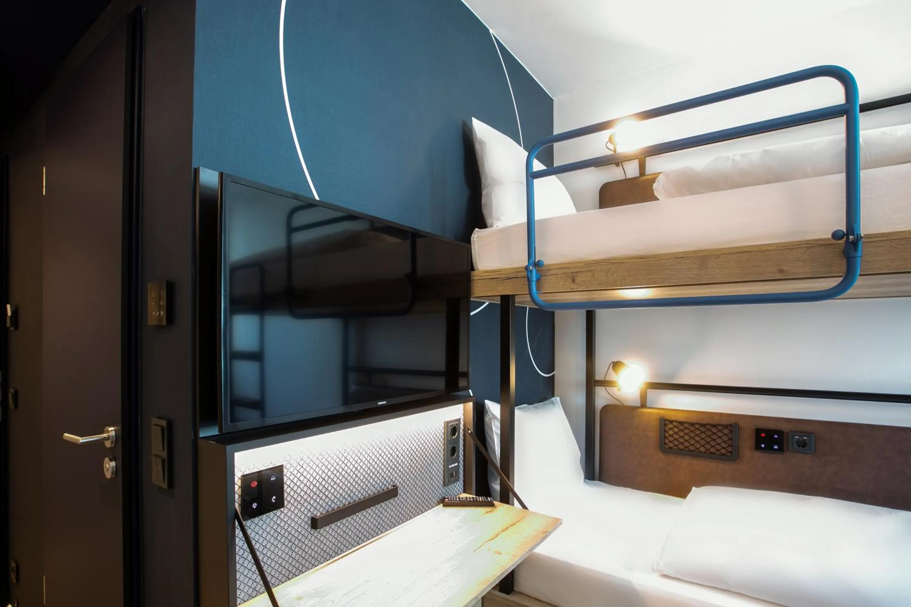 Bed in H2 Hotel Budapest