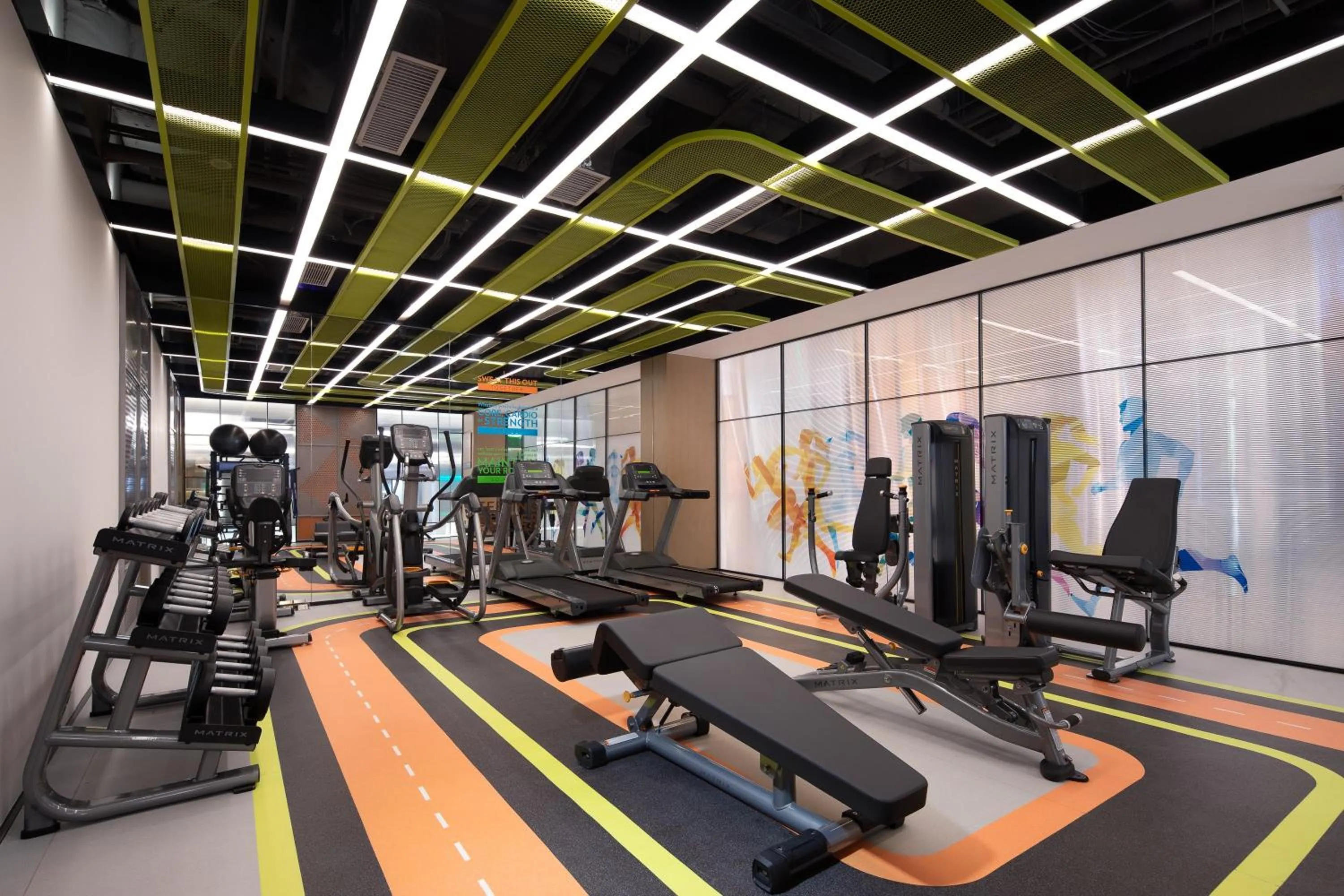 Fitness centre/facilities in EVEN Hotel Shenzhen Nanshan by IHG