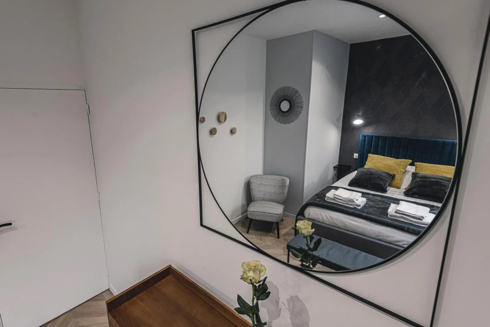 Bedroom, Bed in Art Déco Gare & Spa