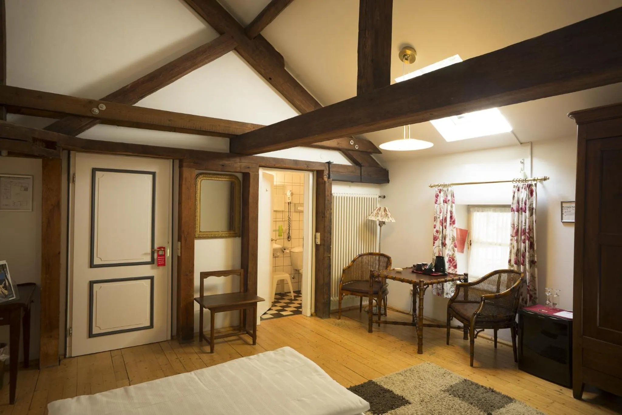 Photo of the whole room, Bed in Hotel Altes Pfarrhaus Beaumarais