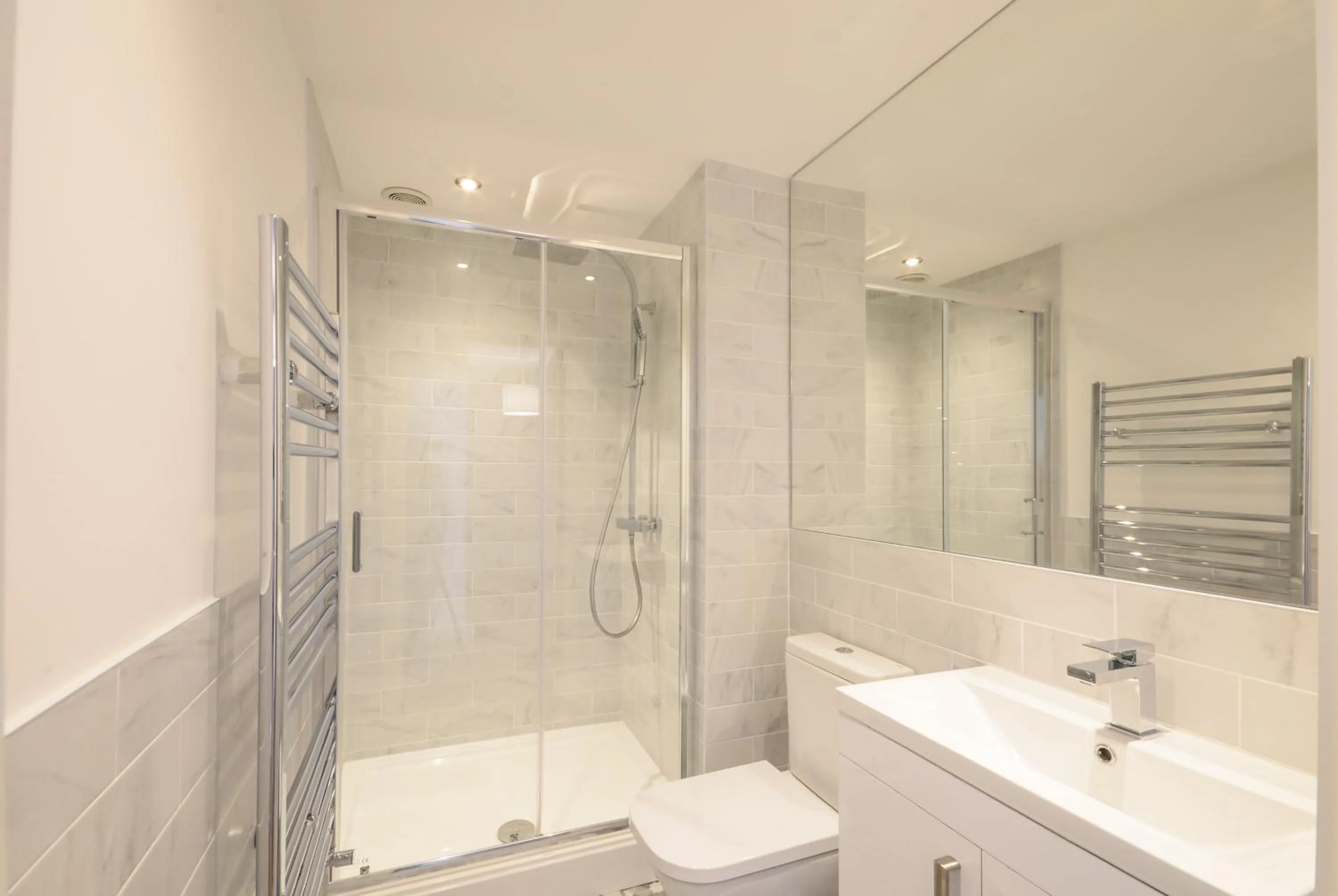 Shower in Concorde House Luxury Apartments - Chester