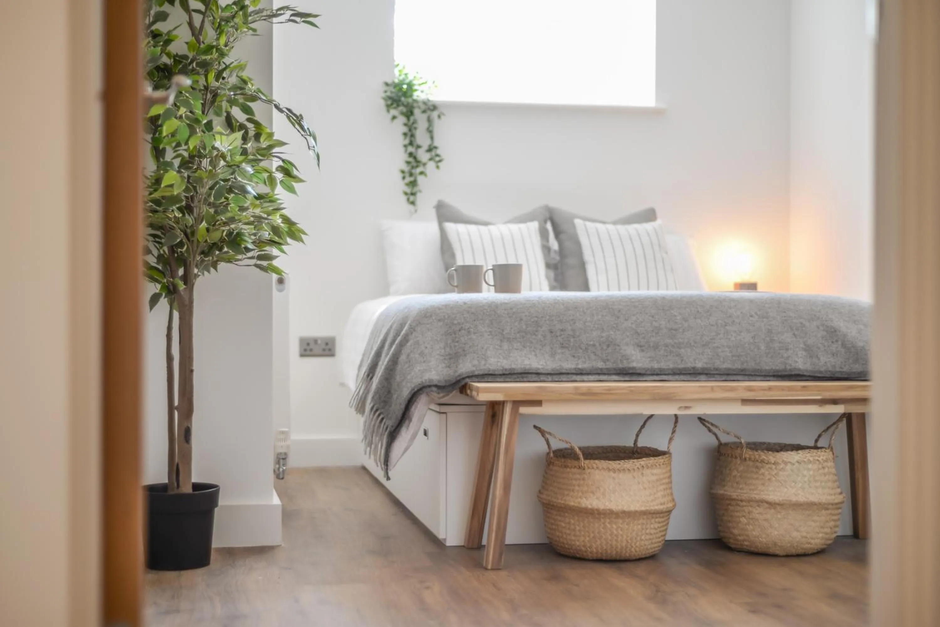 Bed in Concorde House Luxury Apartments - Chester