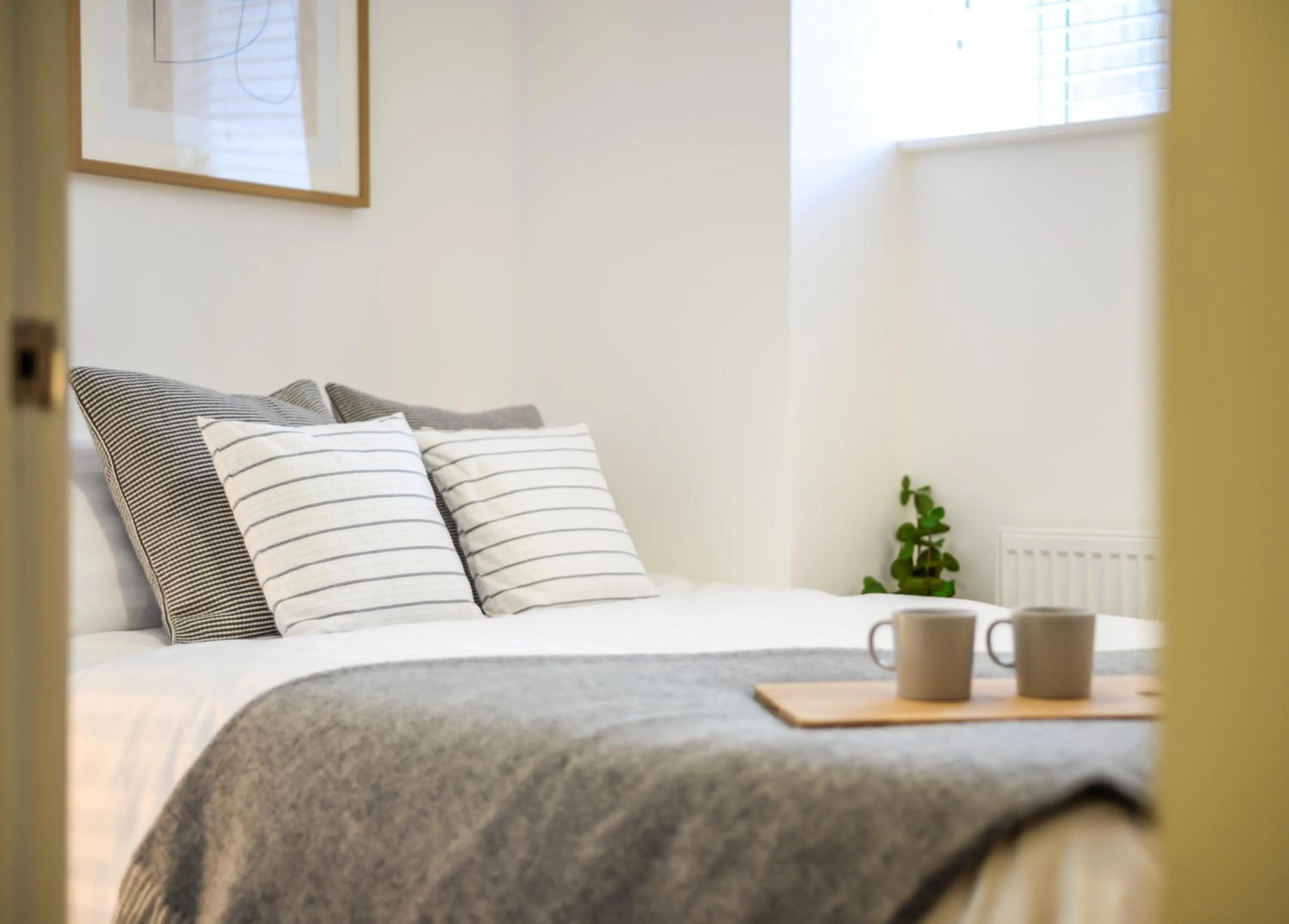 Bed in Concorde House Luxury Apartments - Chester