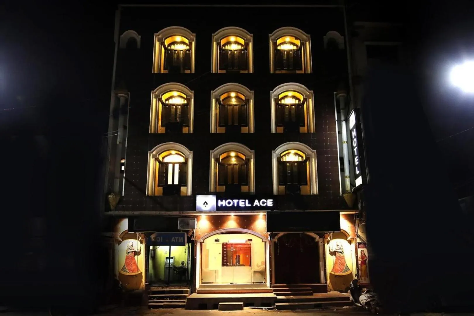 Property building in Hotel Ace Plaza