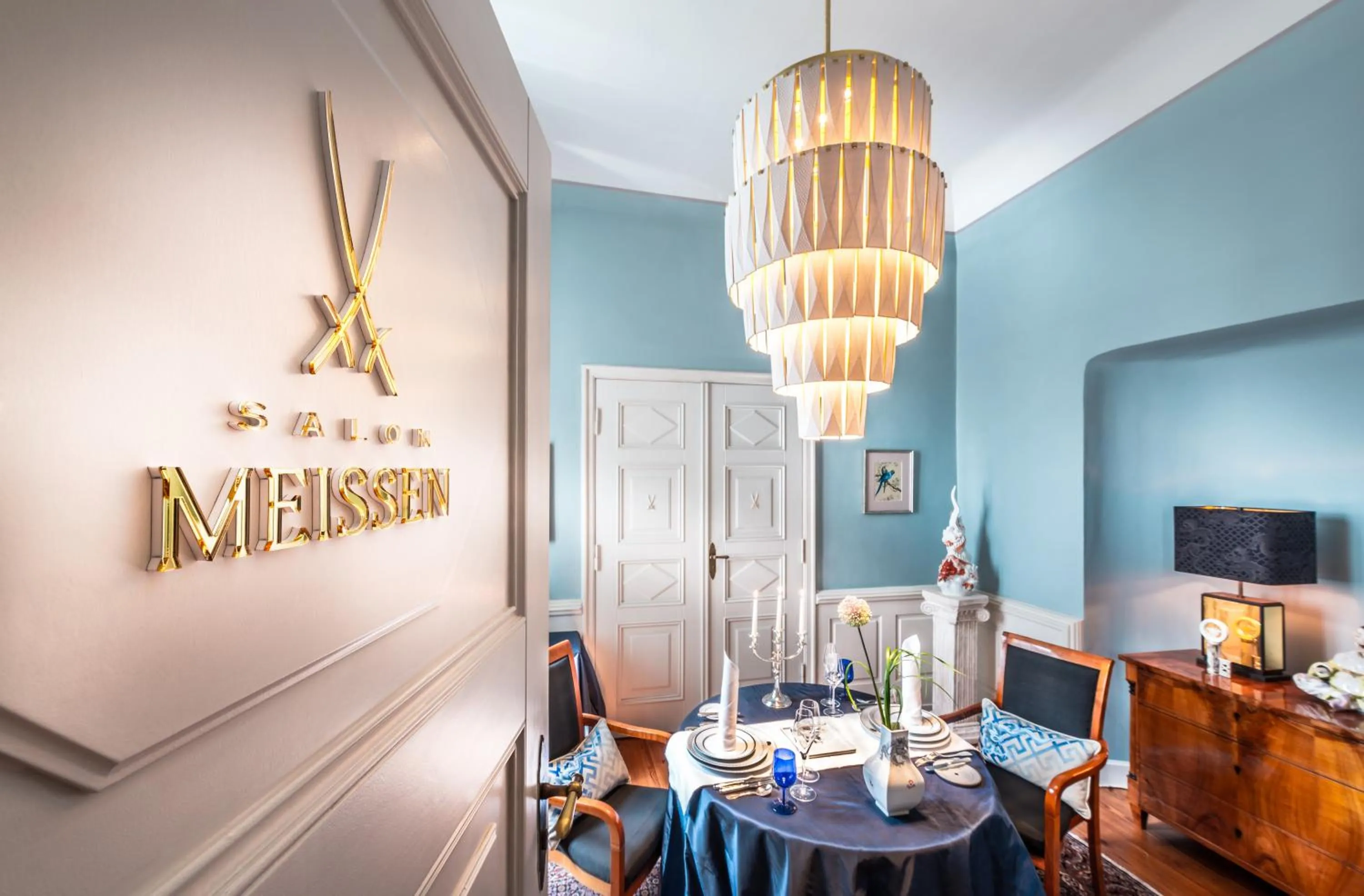 Restaurant/places to eat in Schlosshotel Burg Schlitz