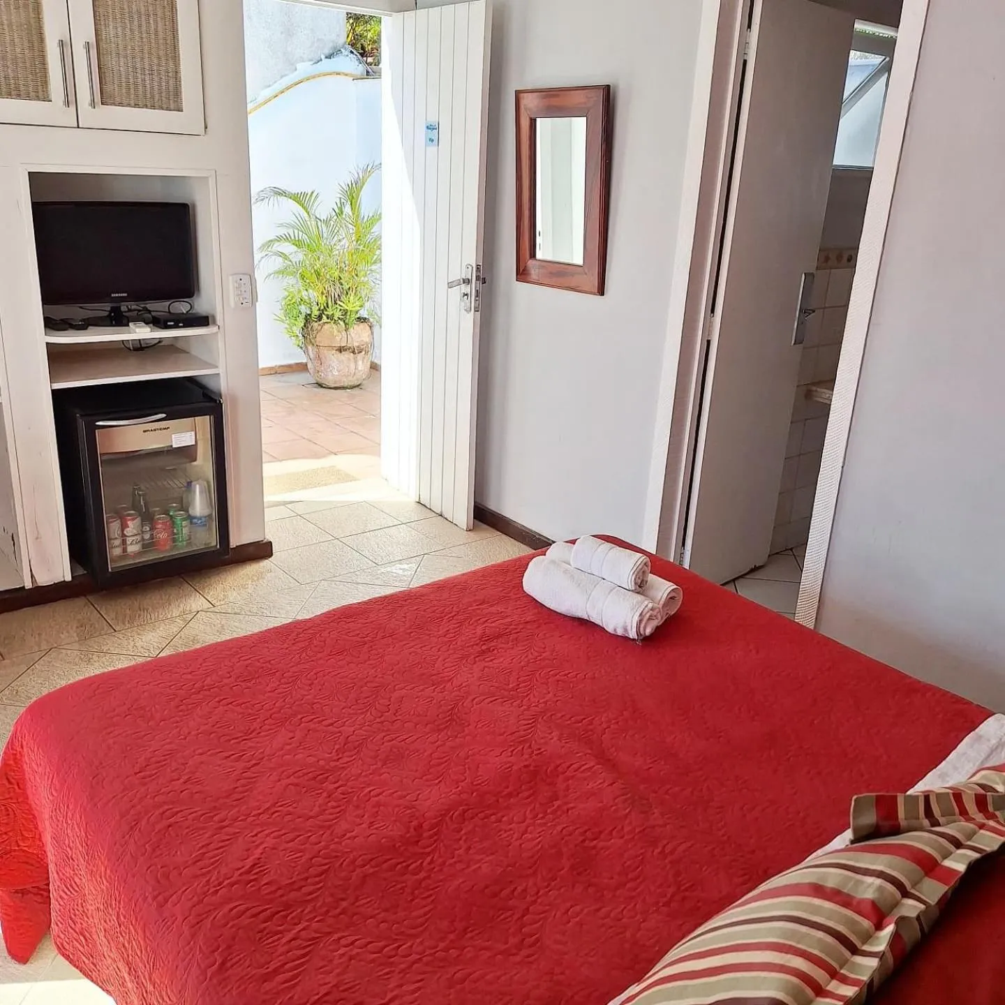 Bedroom, Bed in Porto Mar de Búzios