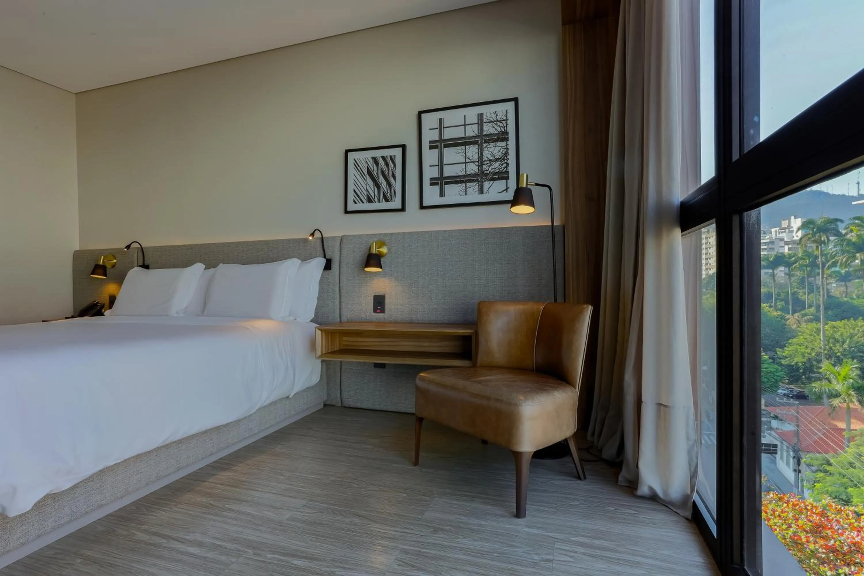 Bed in LK Design Hotel Florianópolis