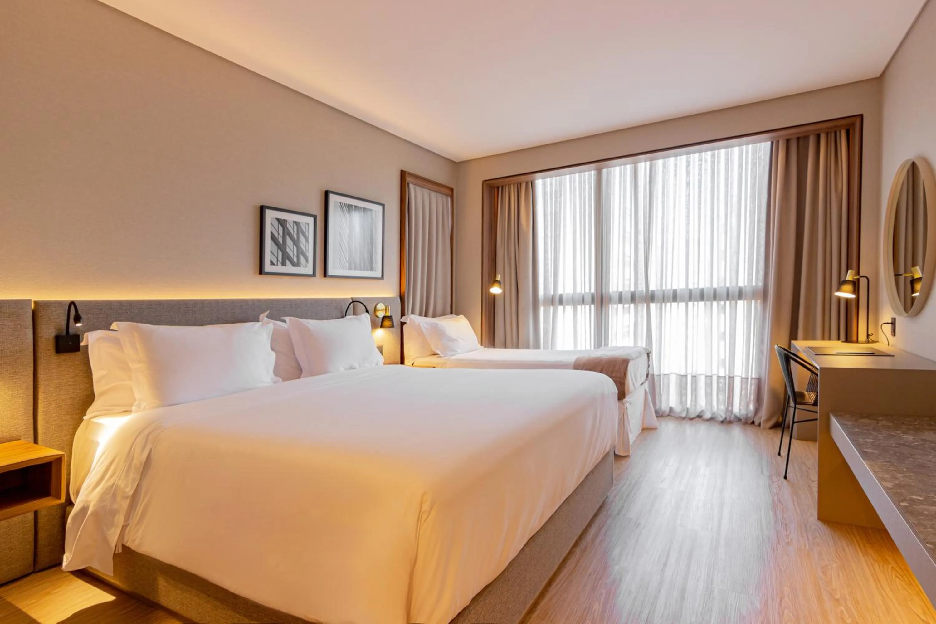 Bed in LK Design Hotel Florianópolis