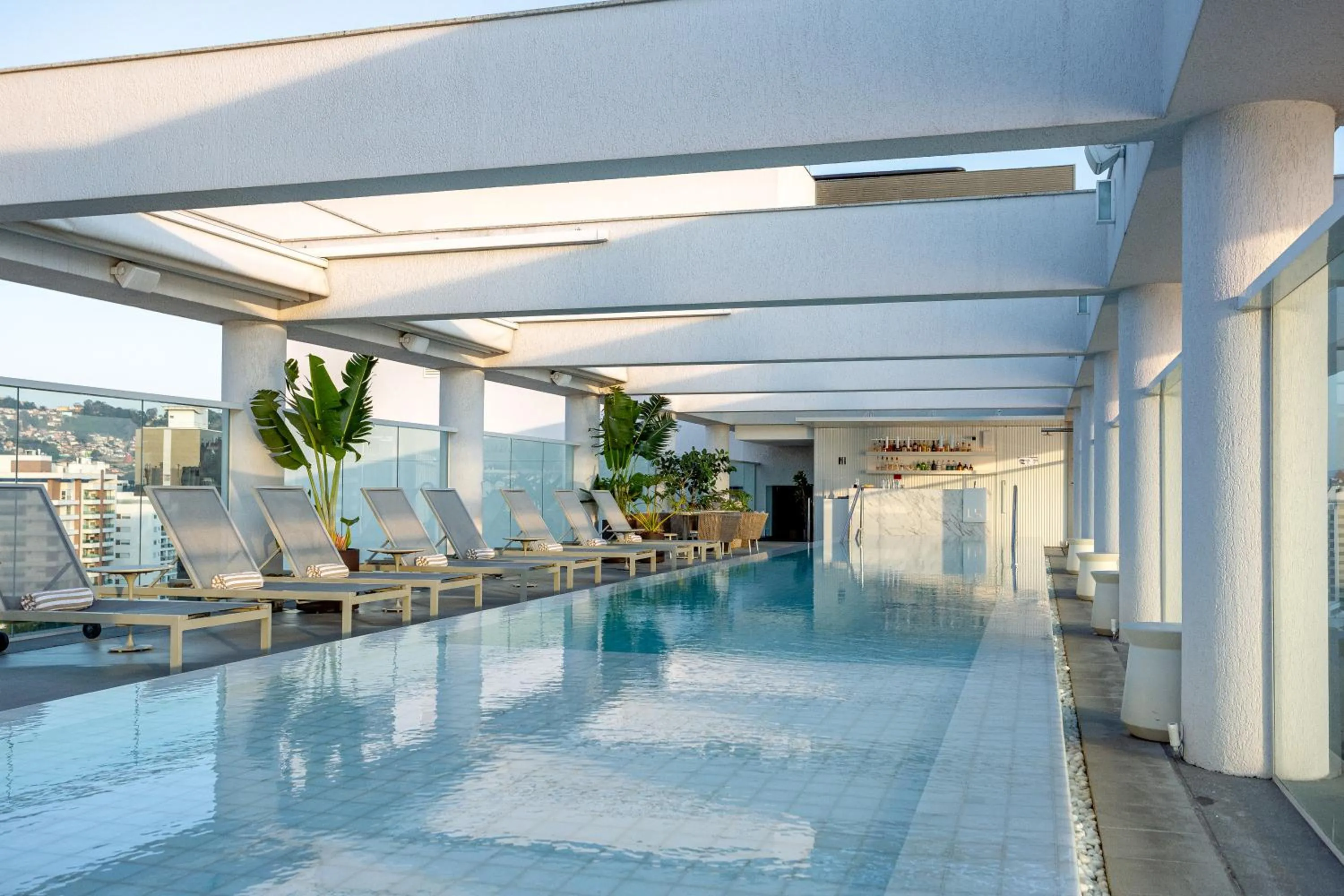 Swimming pool in LK Design Hotel Florianópolis