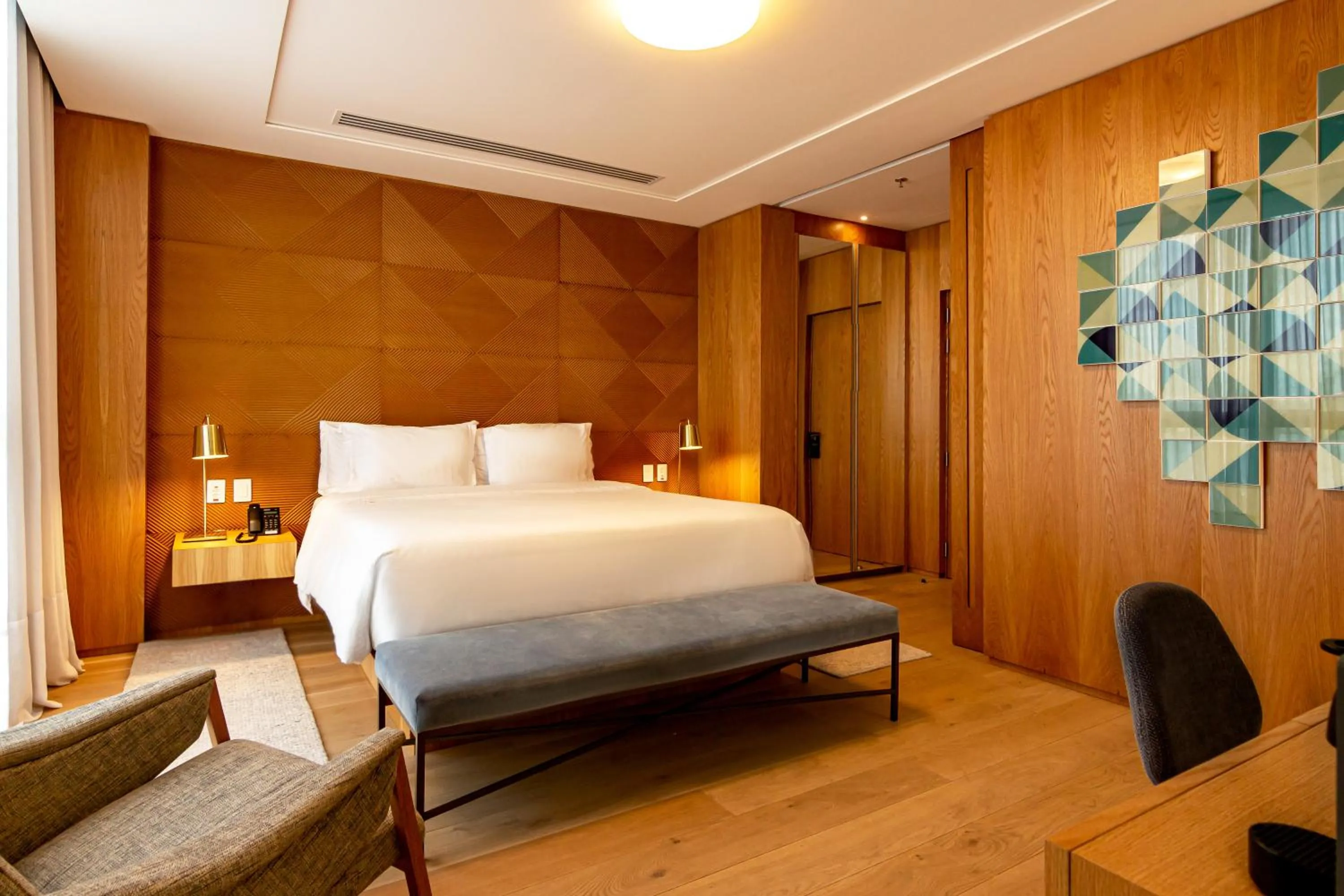 Bed in LK Design Hotel Florianópolis