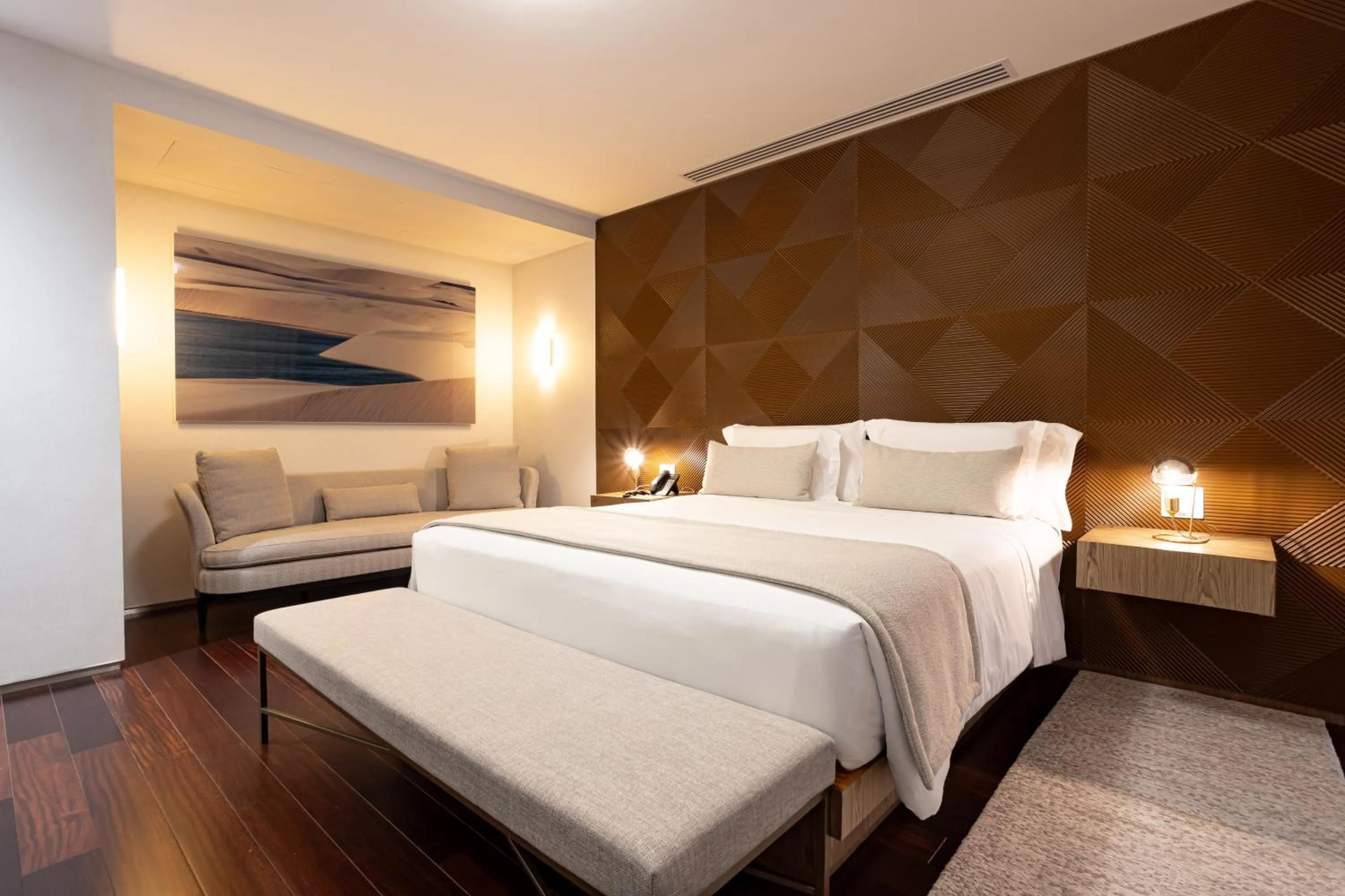 Bed in LK Design Hotel Florianópolis