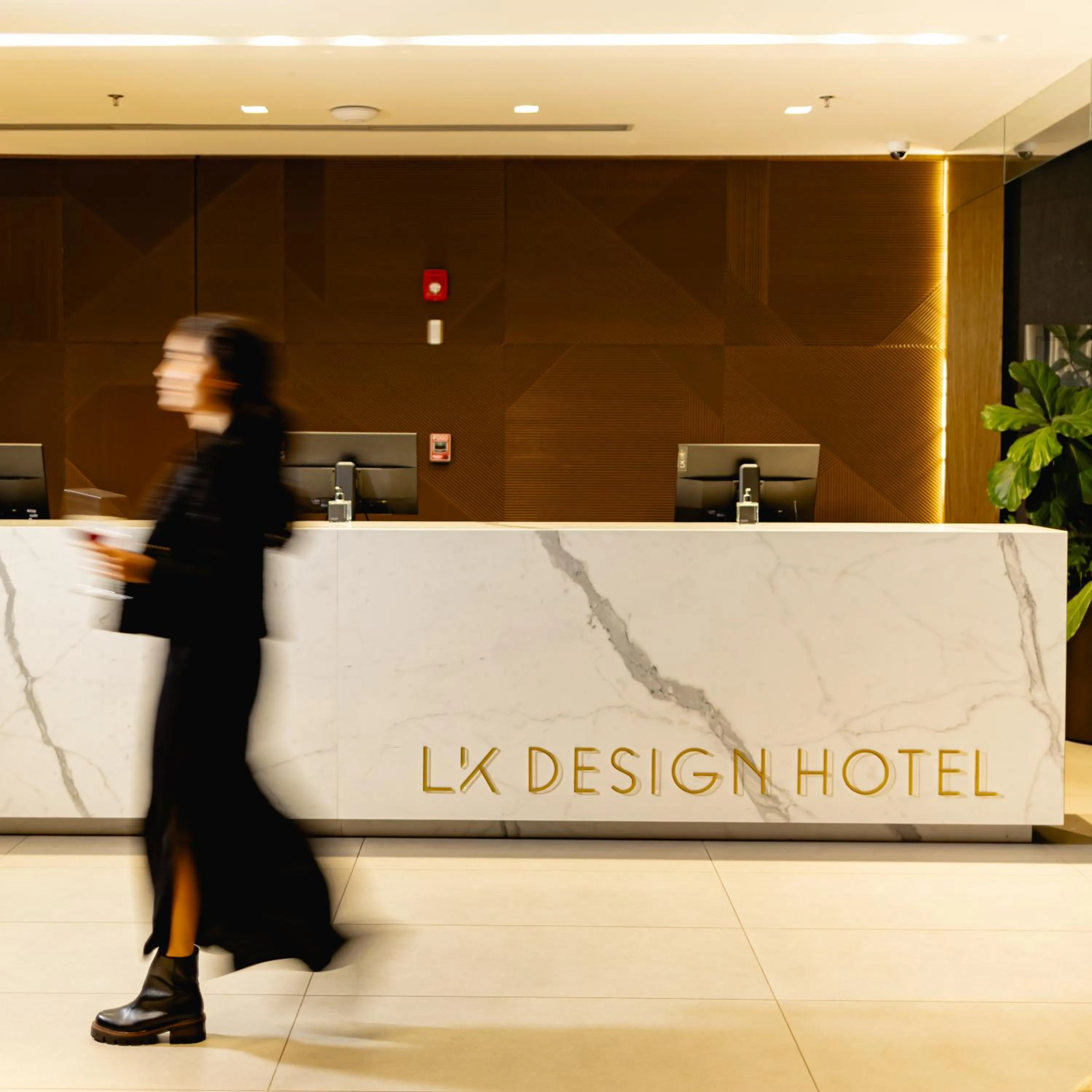 Lobby or reception in LK Design Hotel Florianópolis
