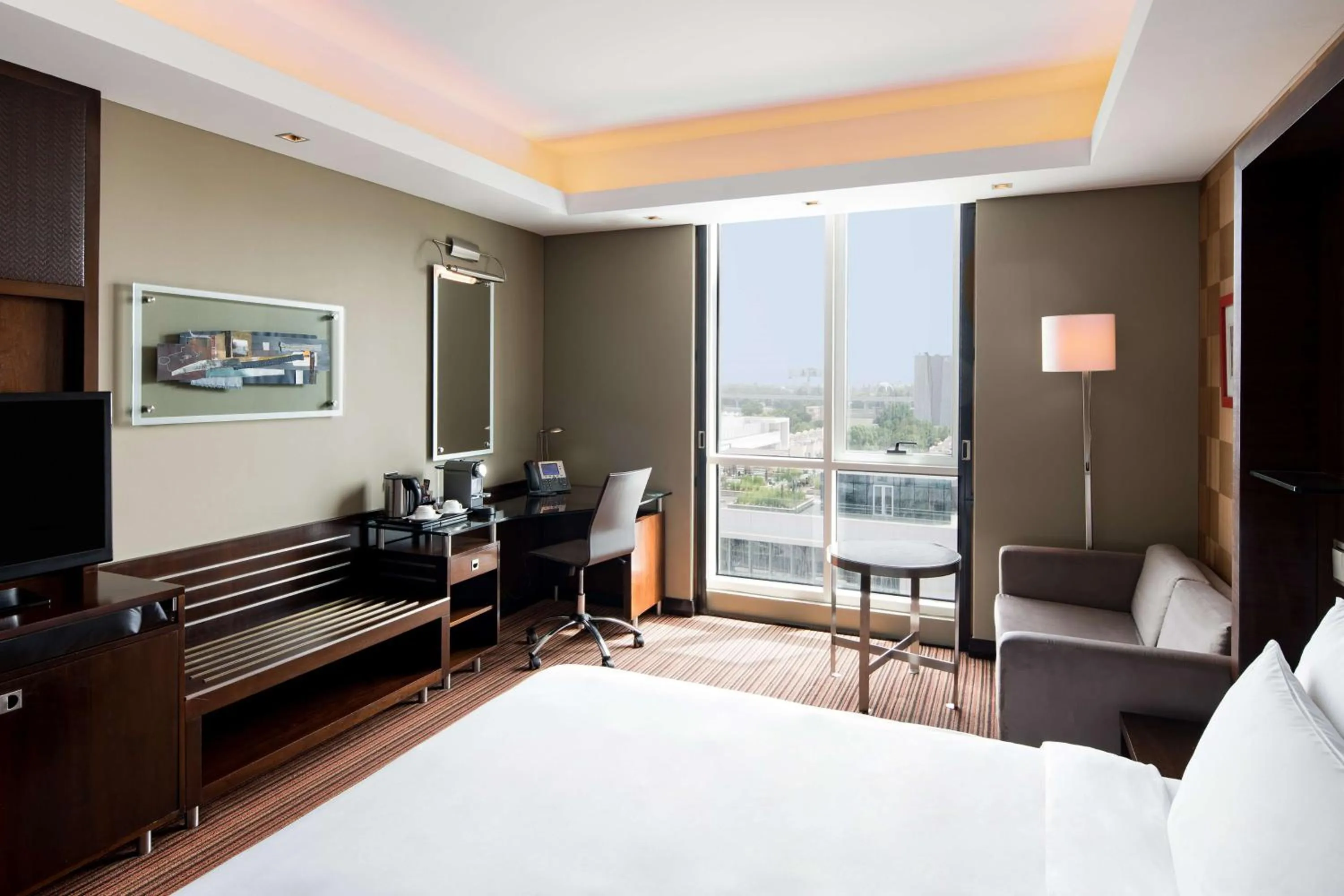 Photo of the whole room, Bed in Radisson Blu Hotel, Dubai Media City