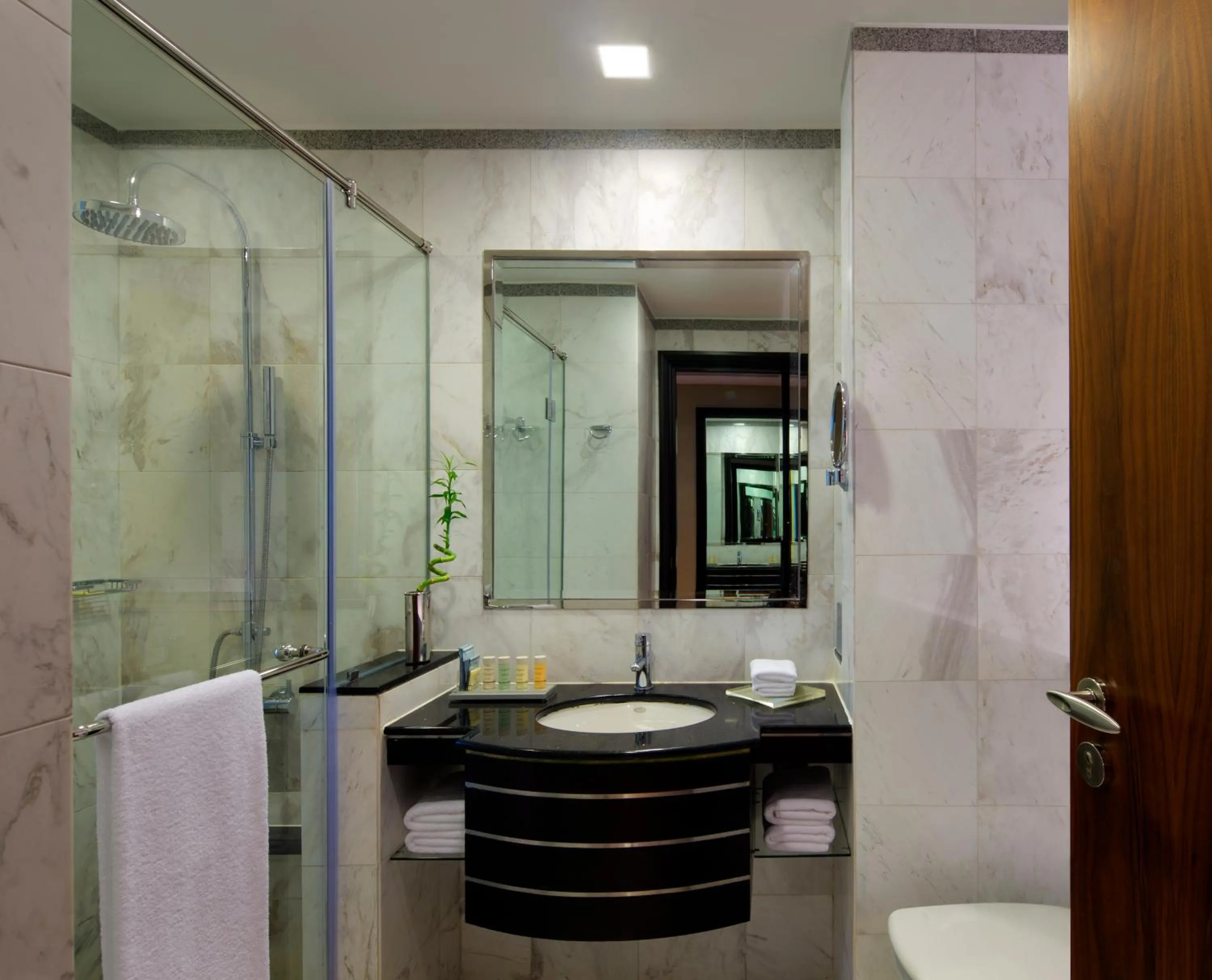 Bathroom in Radisson Blu Hotel, Dubai Media City