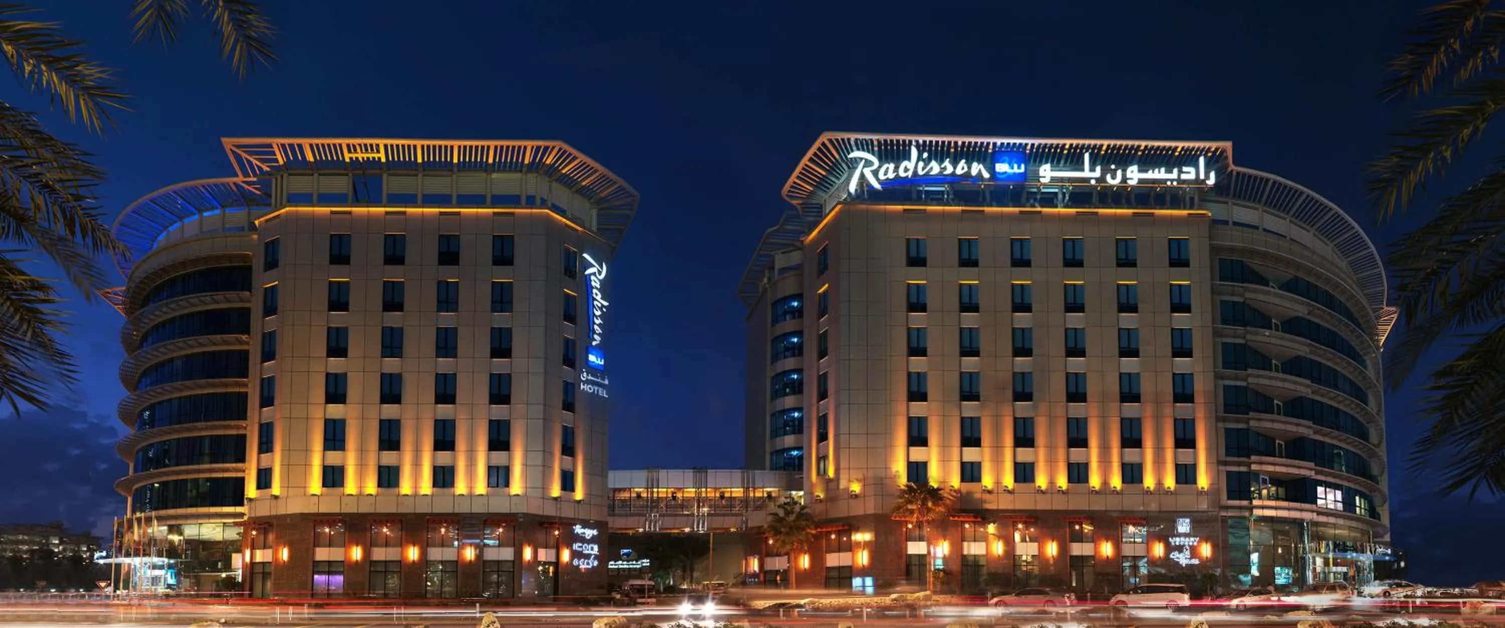 Property building in Radisson Blu Hotel, Dubai Media City