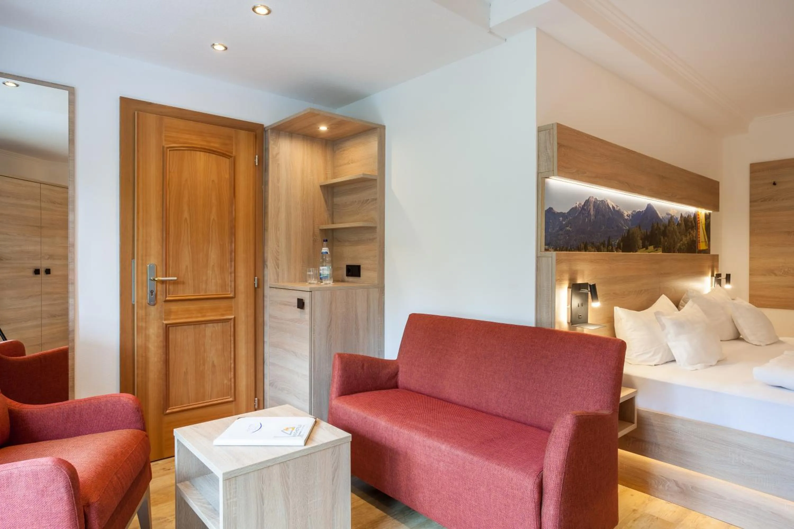 Bed in Ringhotel Nebelhornblick