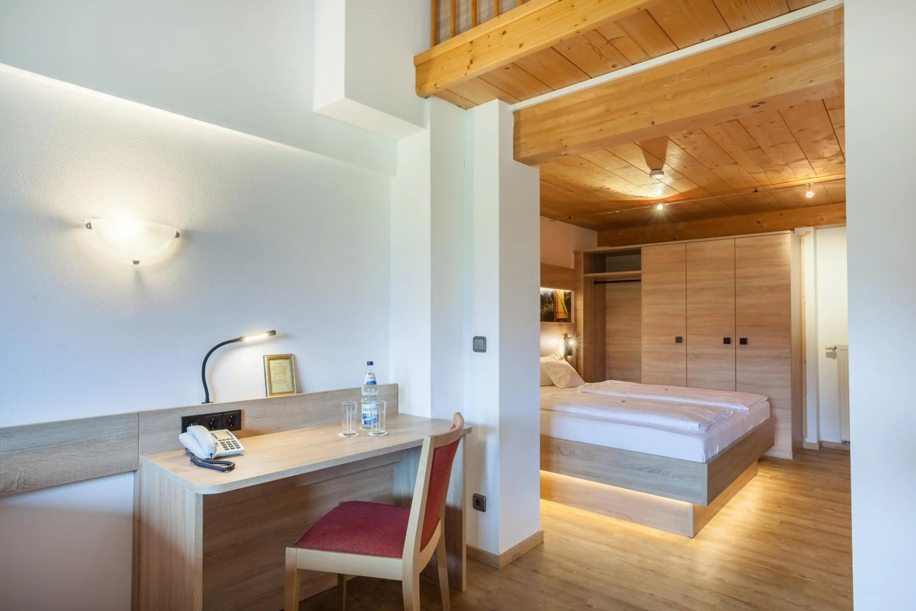 Bed in Ringhotel Nebelhornblick