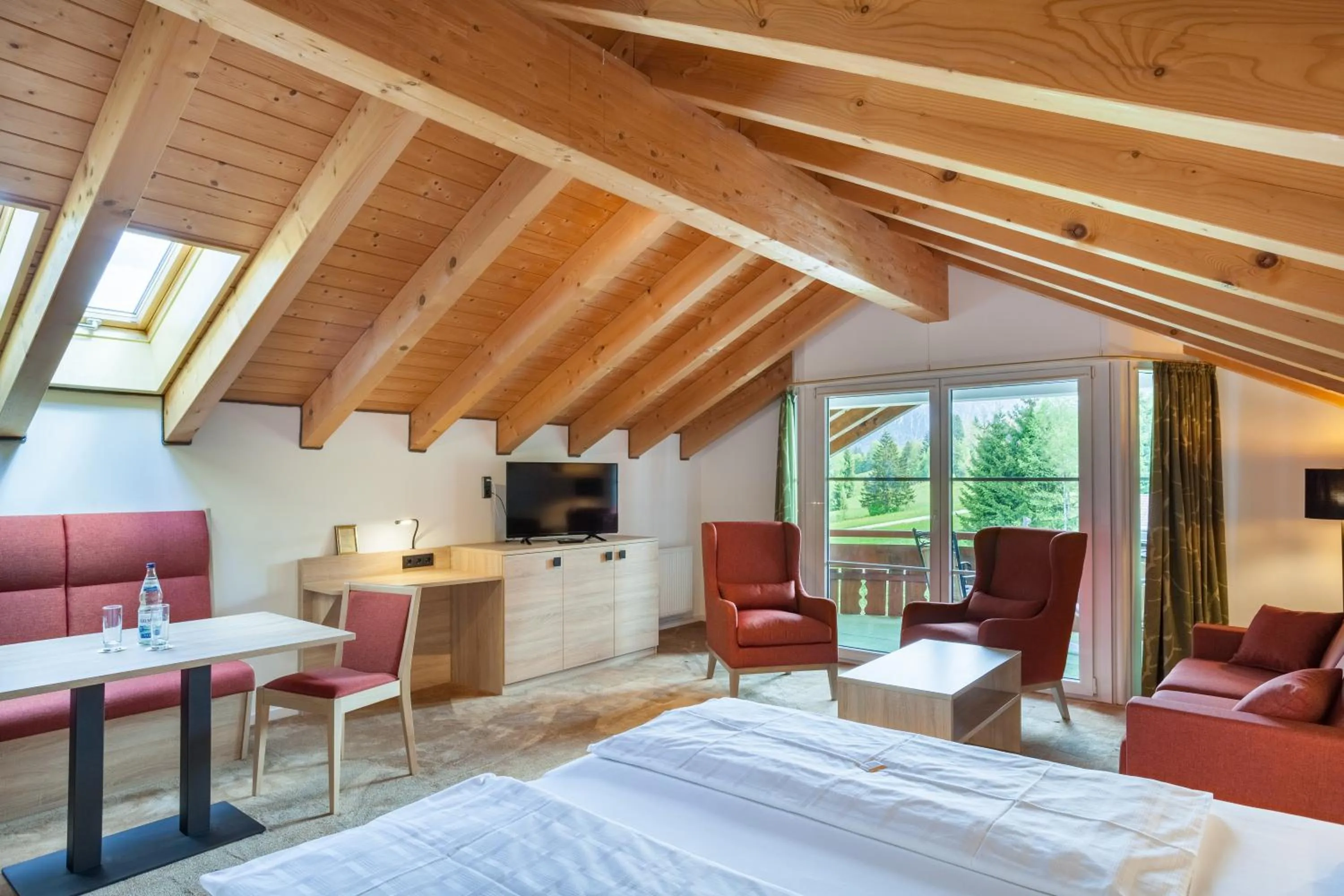 Bed in Ringhotel Nebelhornblick