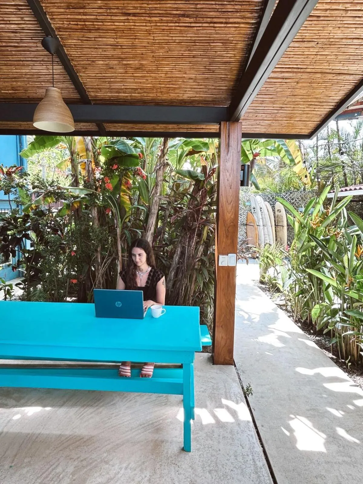 Patio in Point Break Santa Teresa