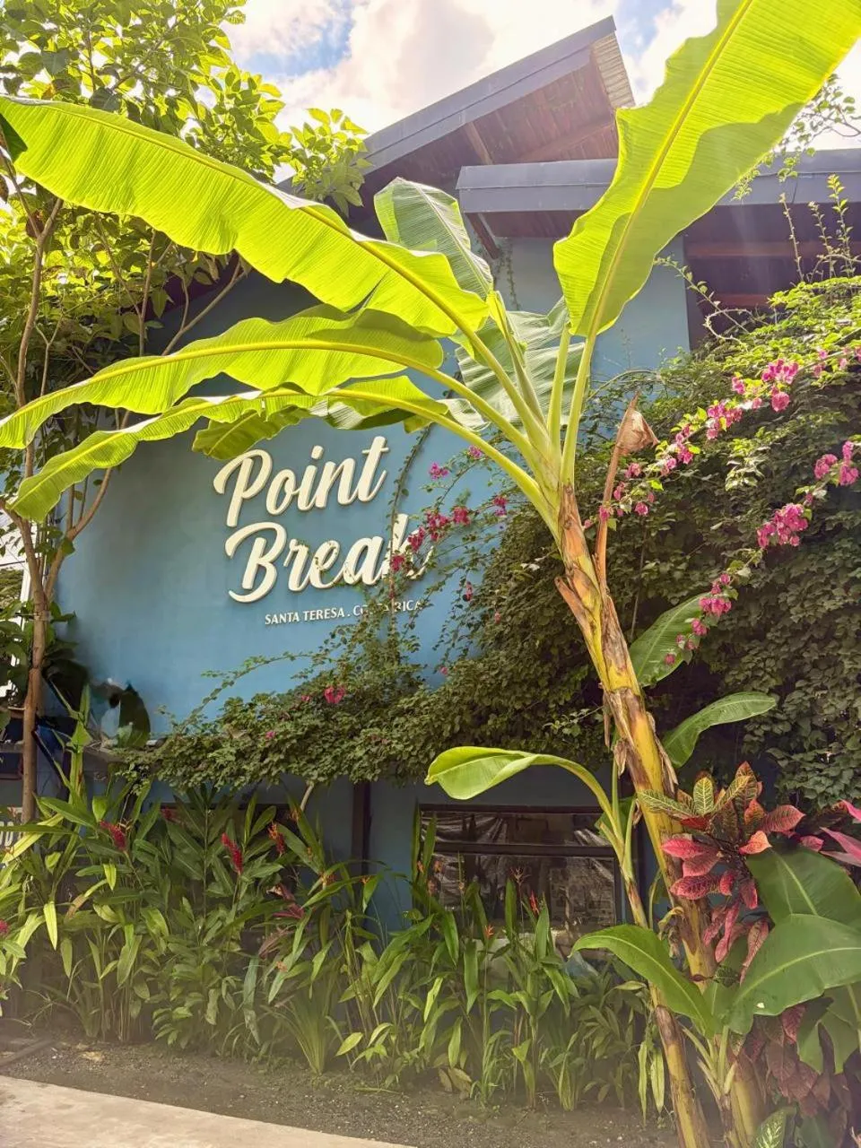 Property logo or sign in Point Break Santa Teresa