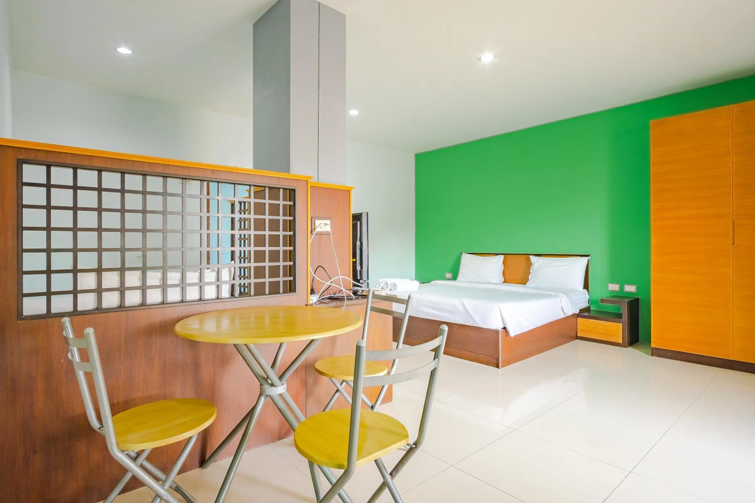 Photo of the whole room, Bed in AJ Residence