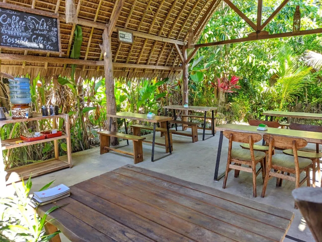 Breakfast in Coconut Tree Cottages