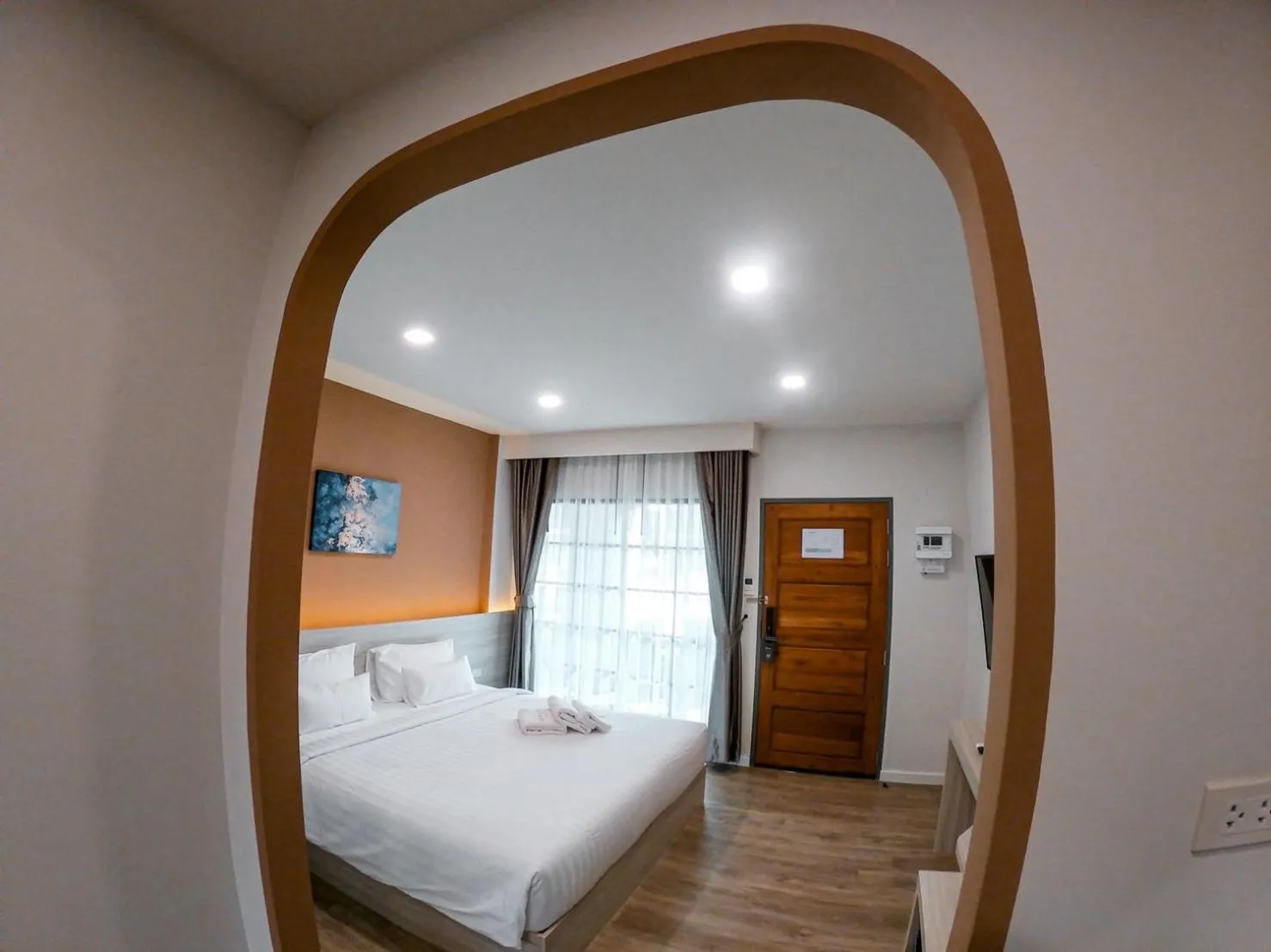 Bed in Li CALLA Resort Trat